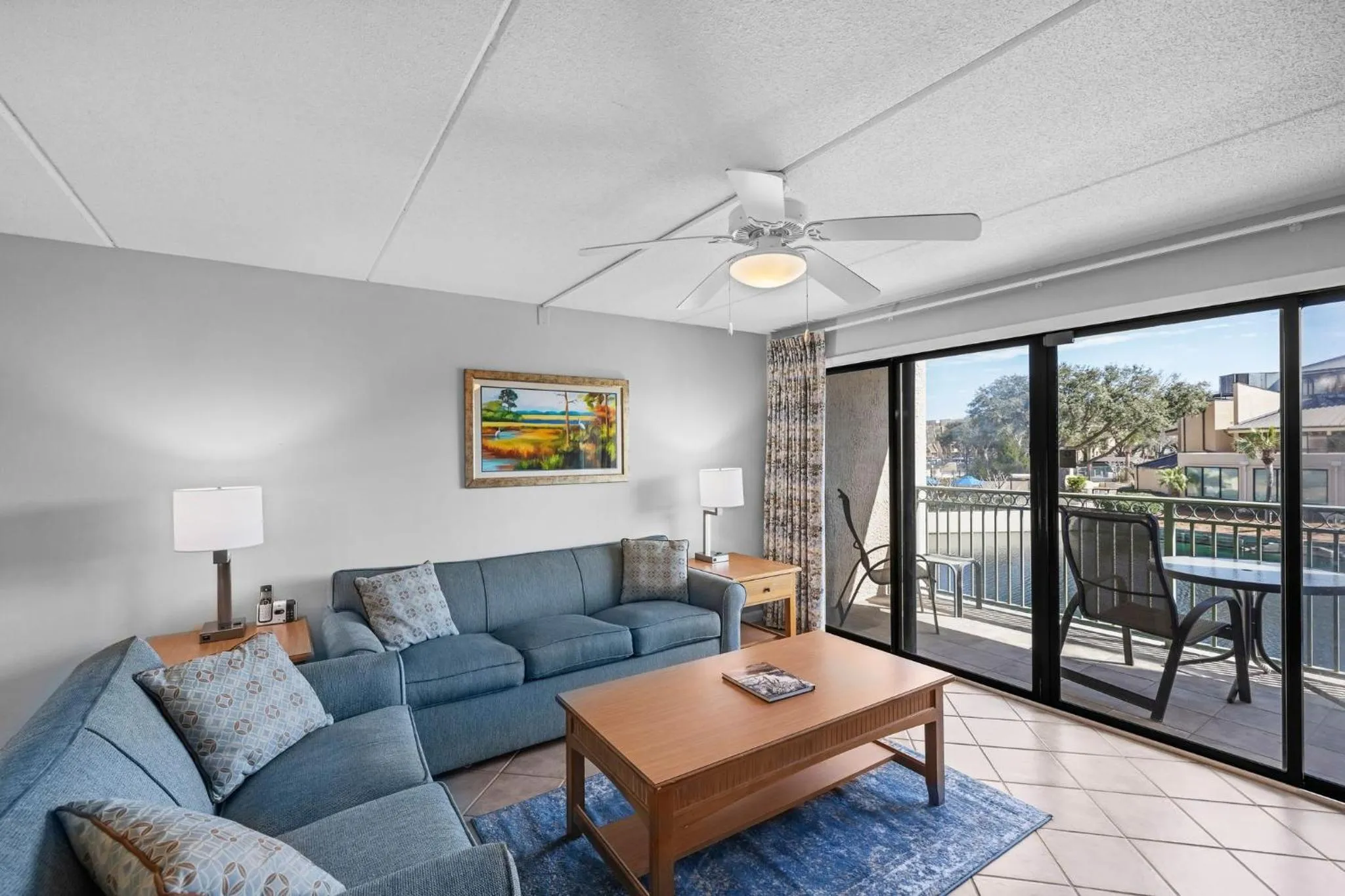 Patio in Ocean View at Island Club