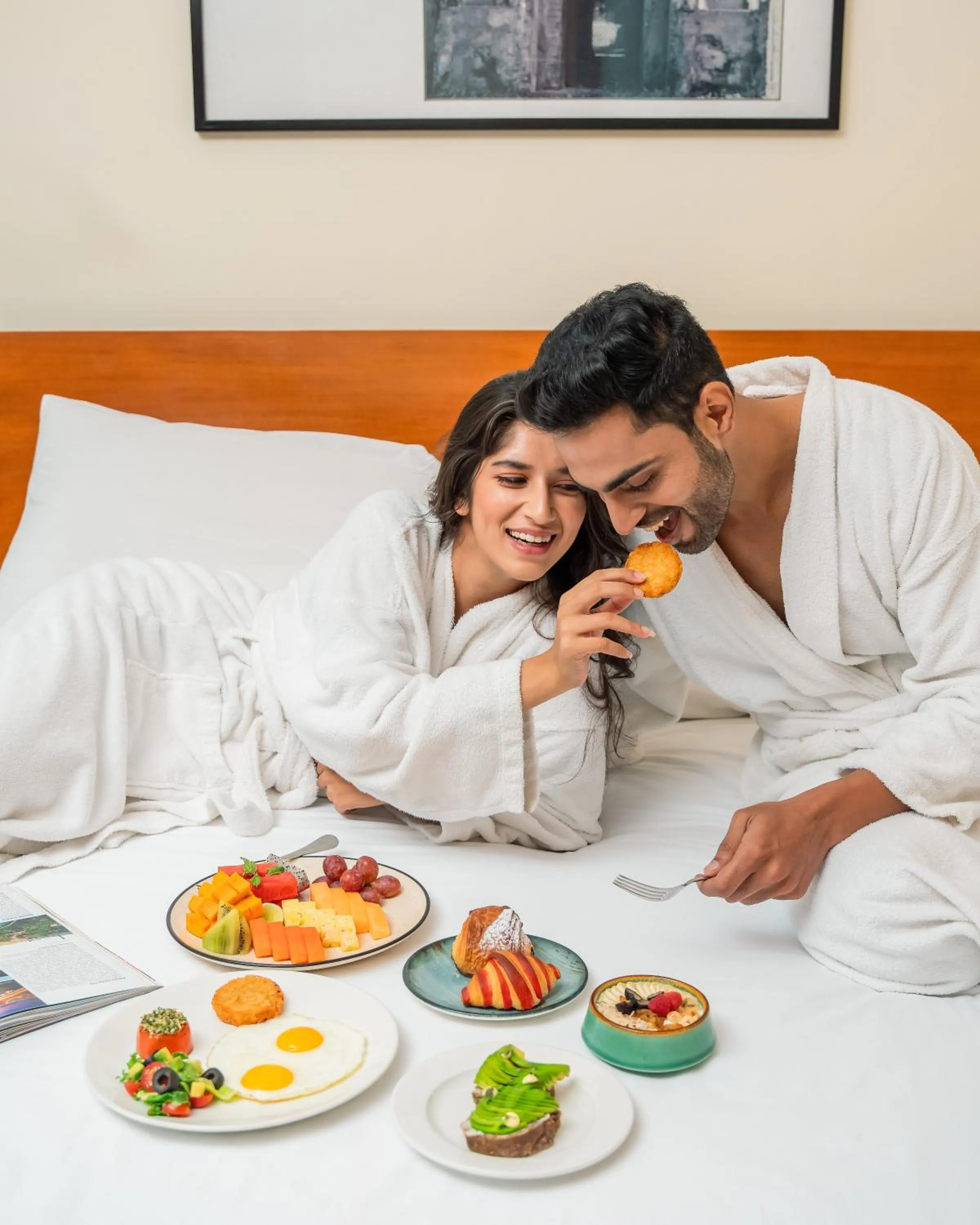 Bedroom in Hyatt Pune