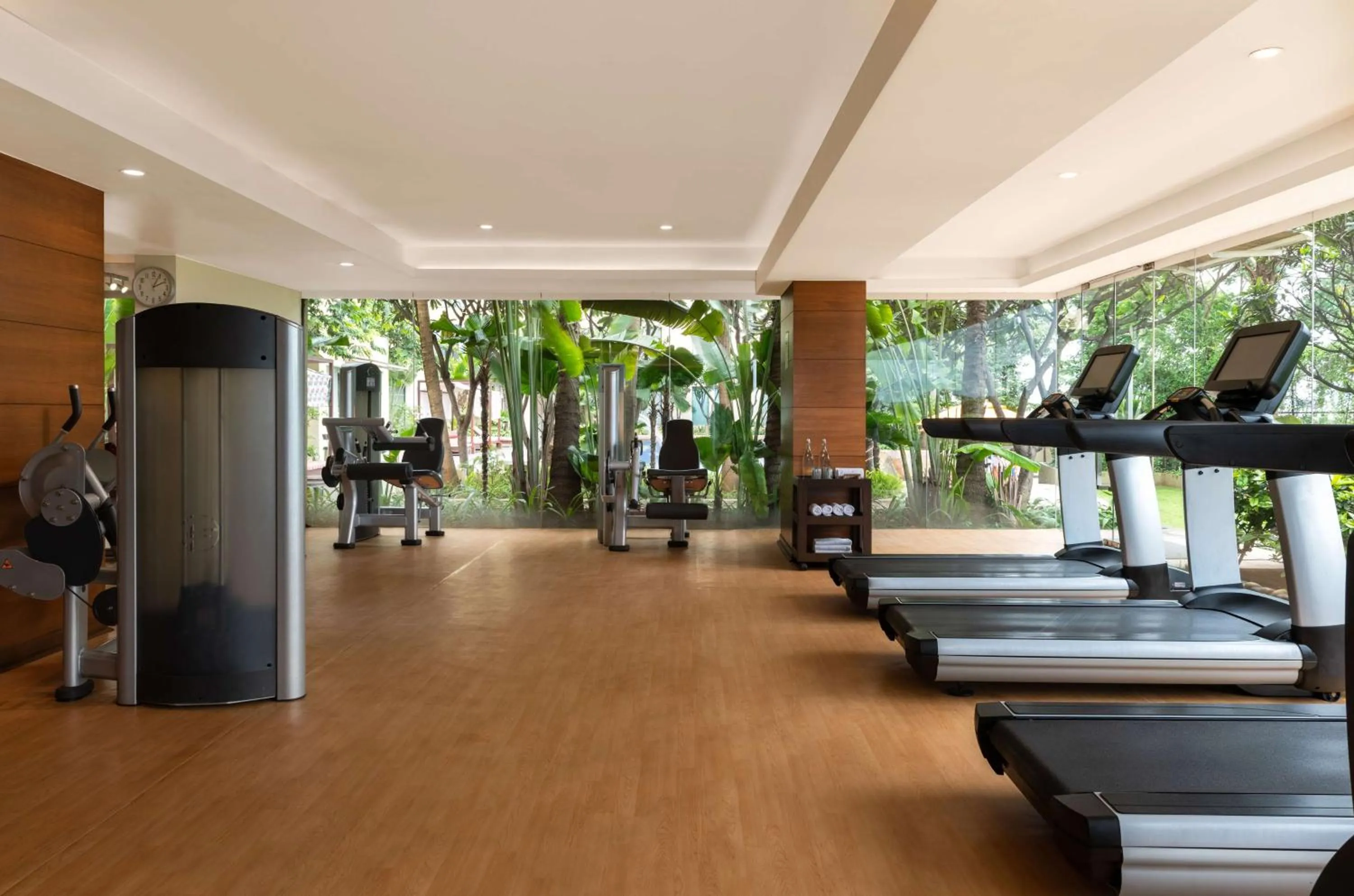 Fitness centre/facilities in Hyatt Pune
