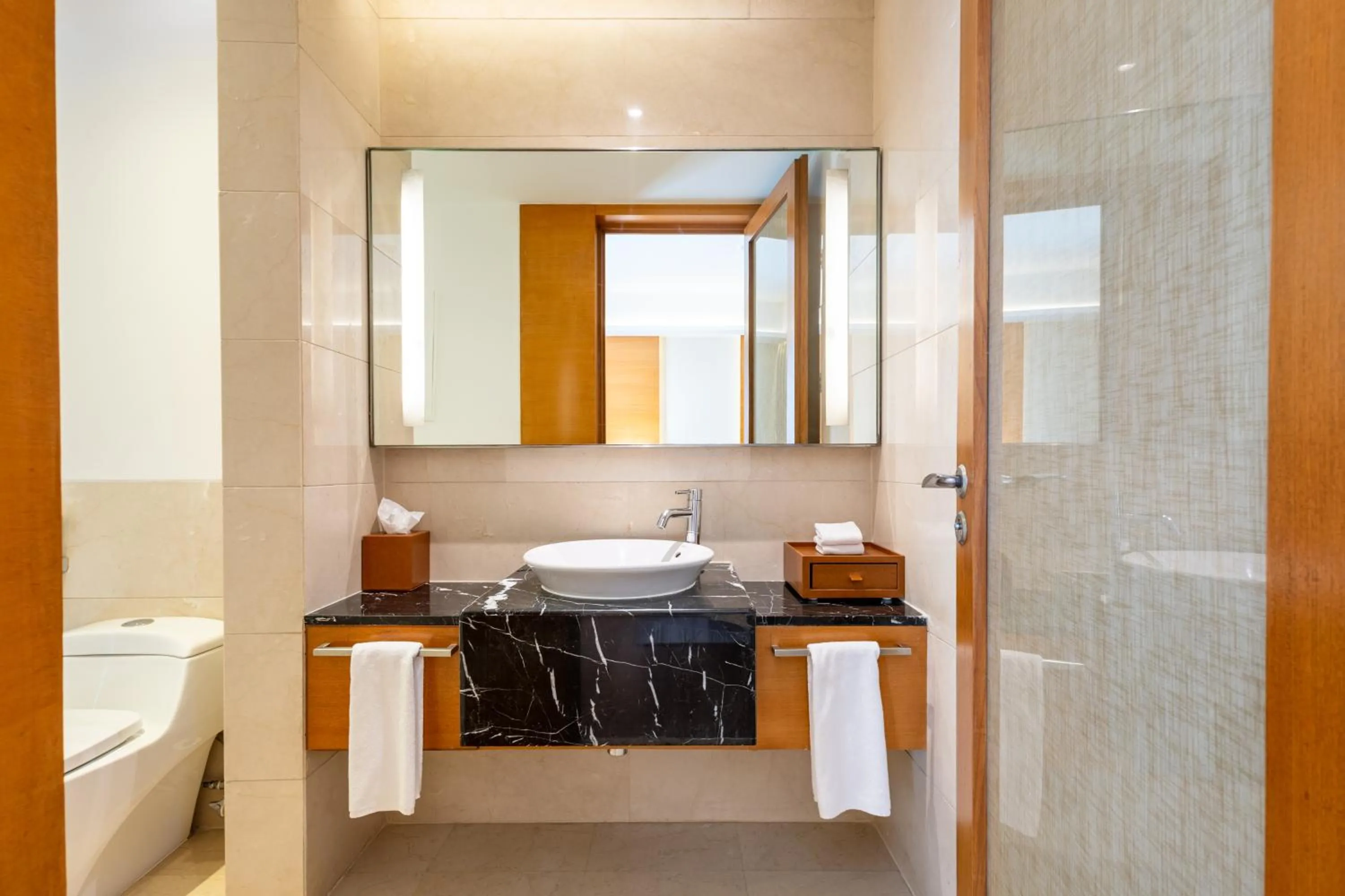 Bathroom in Hyatt Pune