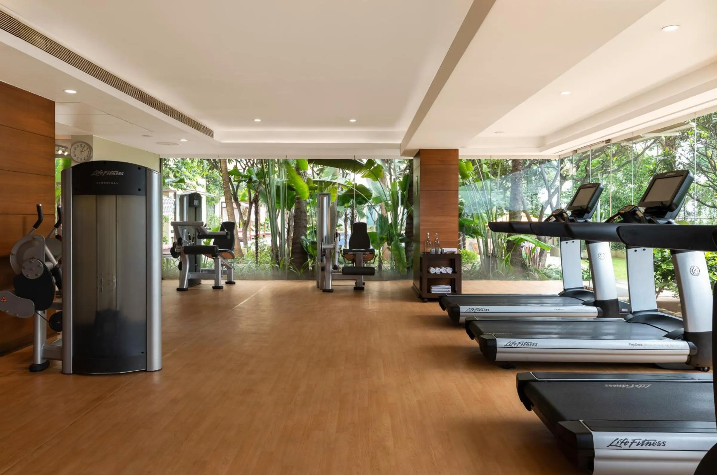 Fitness centre/facilities in Hyatt Pune
