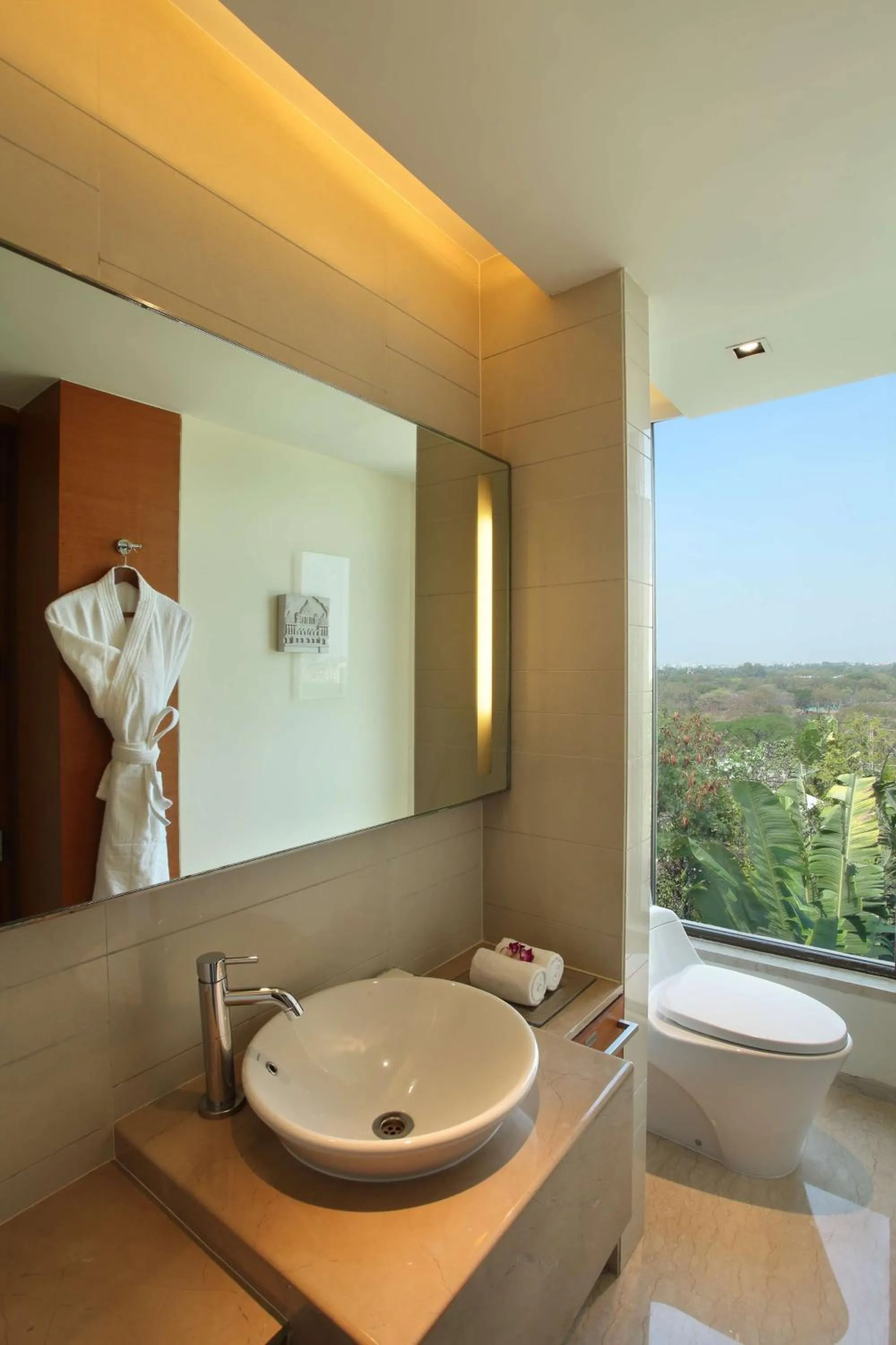 Bathroom in Hyatt Pune