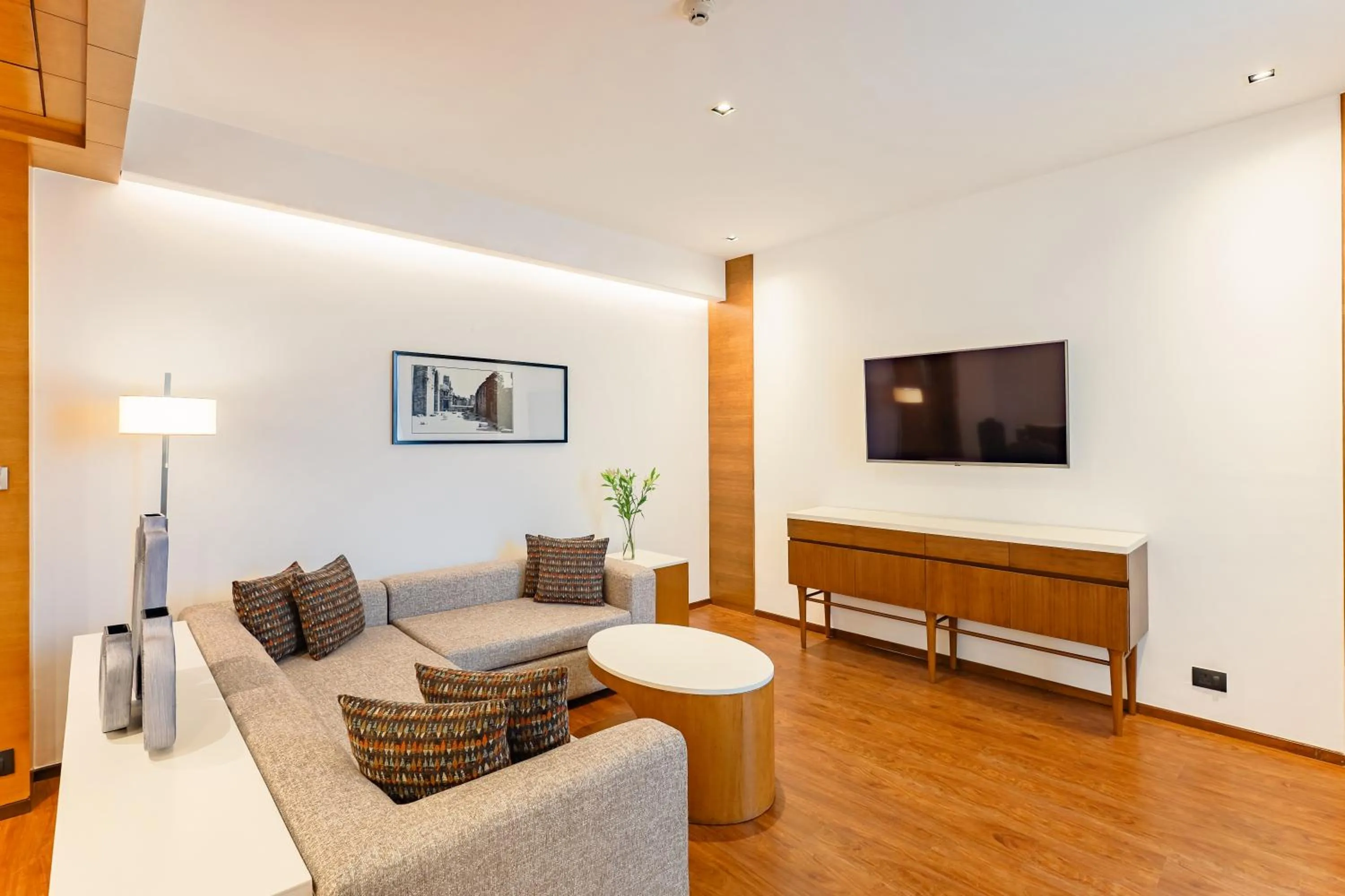 Living room in Hyatt Pune