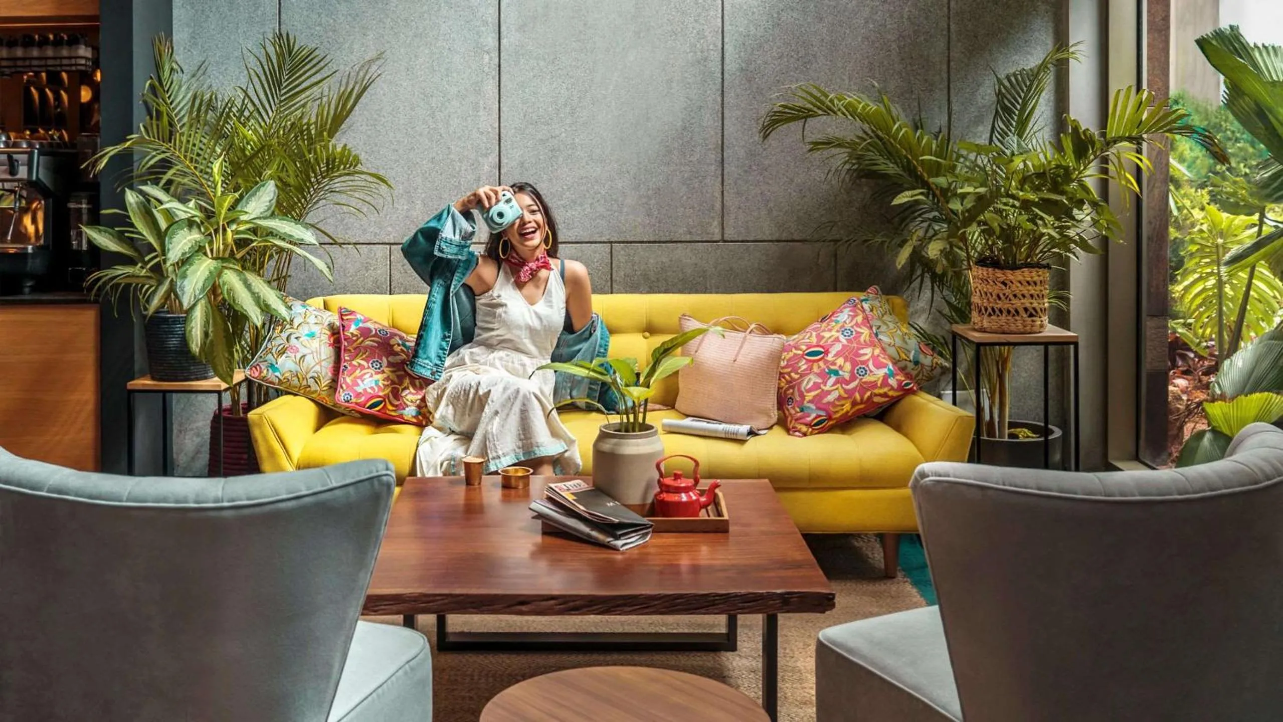 Lobby or reception in Hyatt Centric MG Road Bangalore