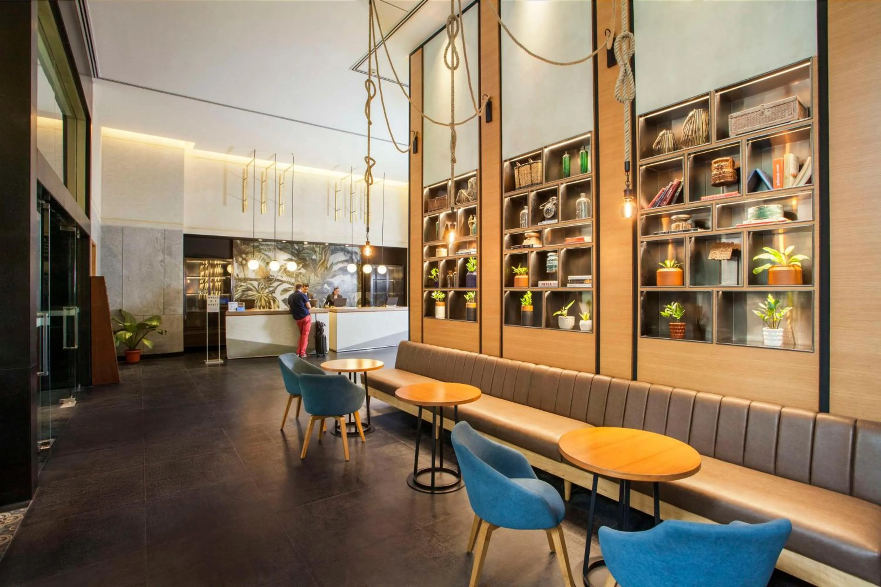 Lobby or reception in Hyatt Centric MG Road Bangalore