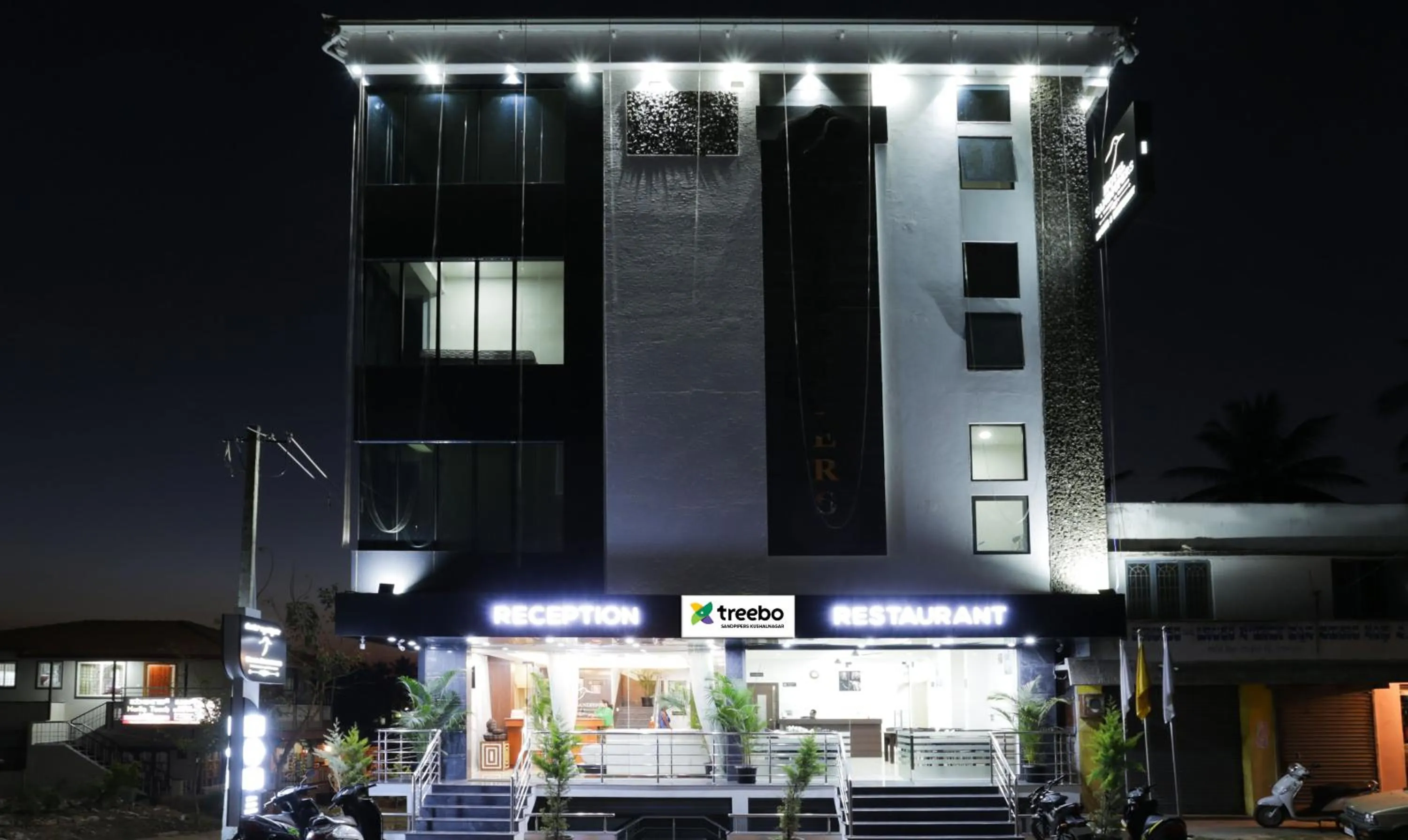 Facade/entrance in Treebo Sandpipers Kushalnagar