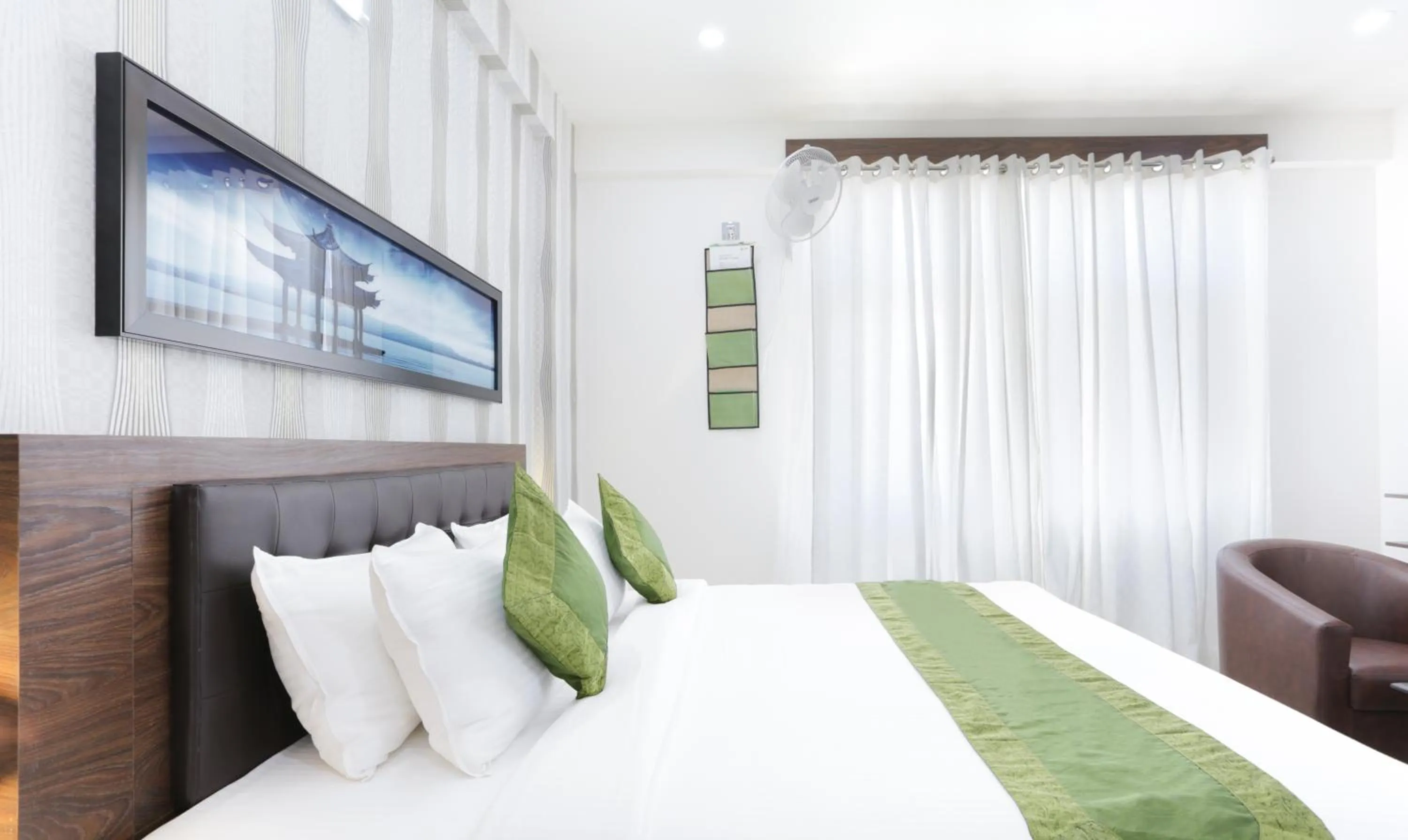 Bedroom, Bed in Treebo Sandpipers Kushalnagar