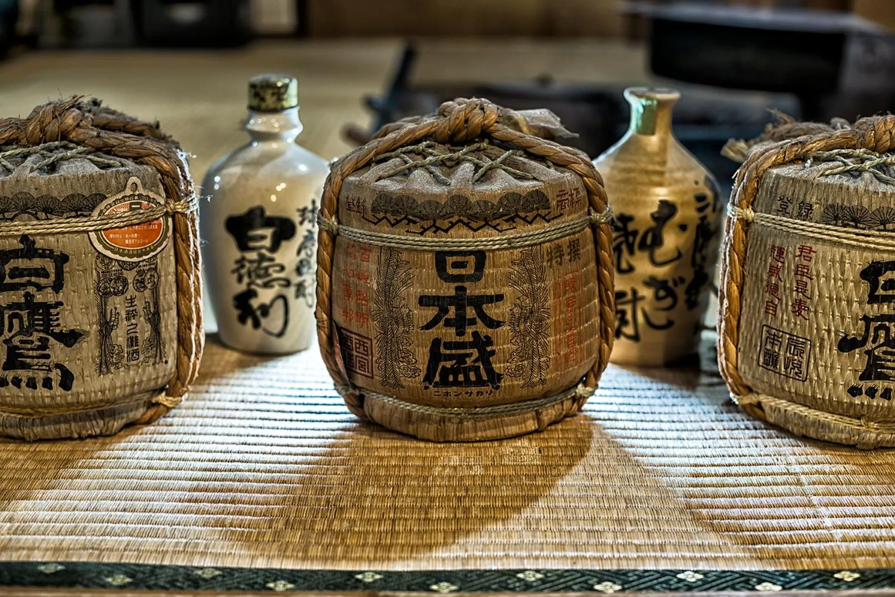 Decorative detail in Kagura Mitsumata Cottage