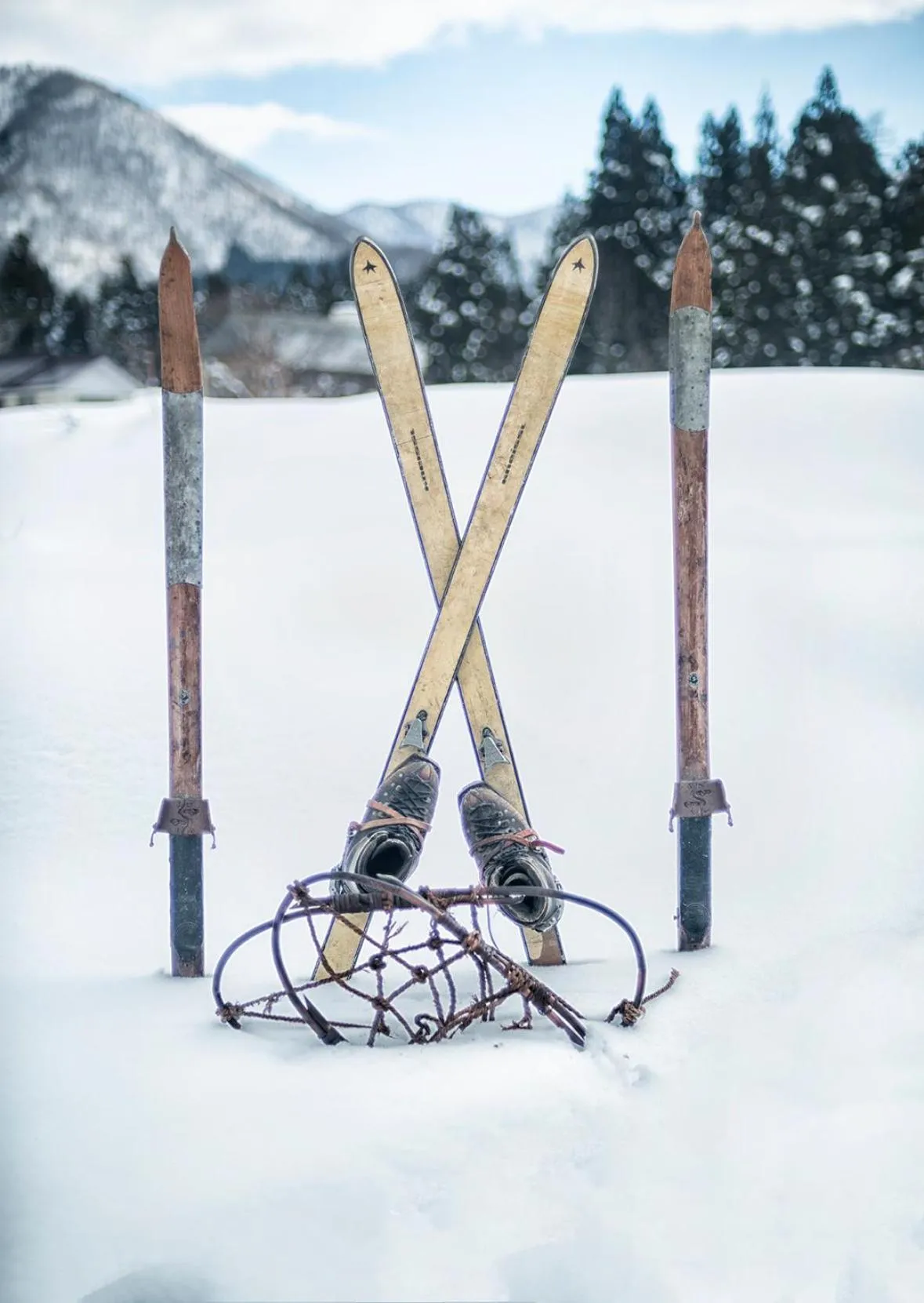 Decorative detail in Kagura Mitsumata Cottage