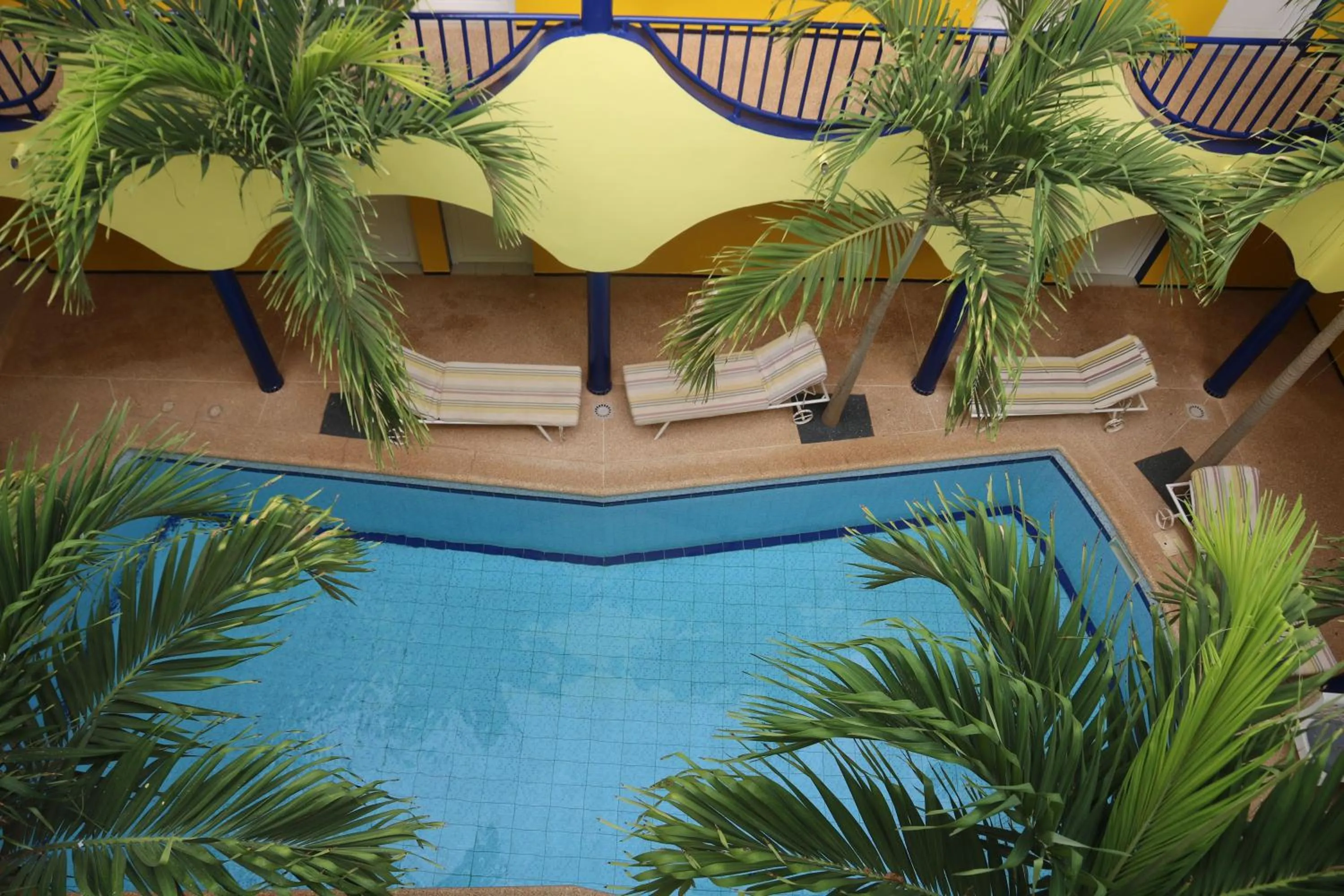 Pool view in Hacienda