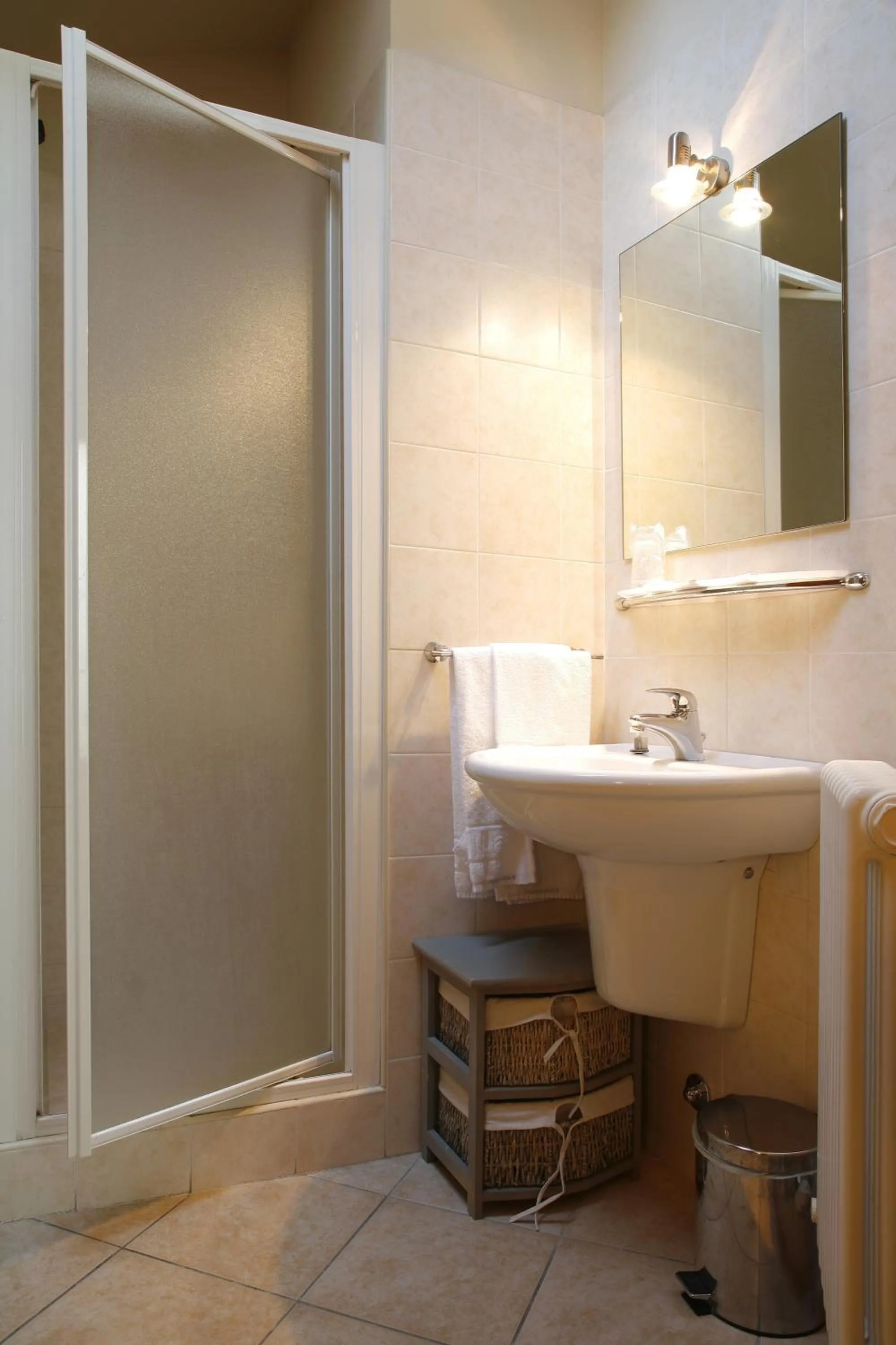 Shower in Hotel Ristorante San Giuseppe