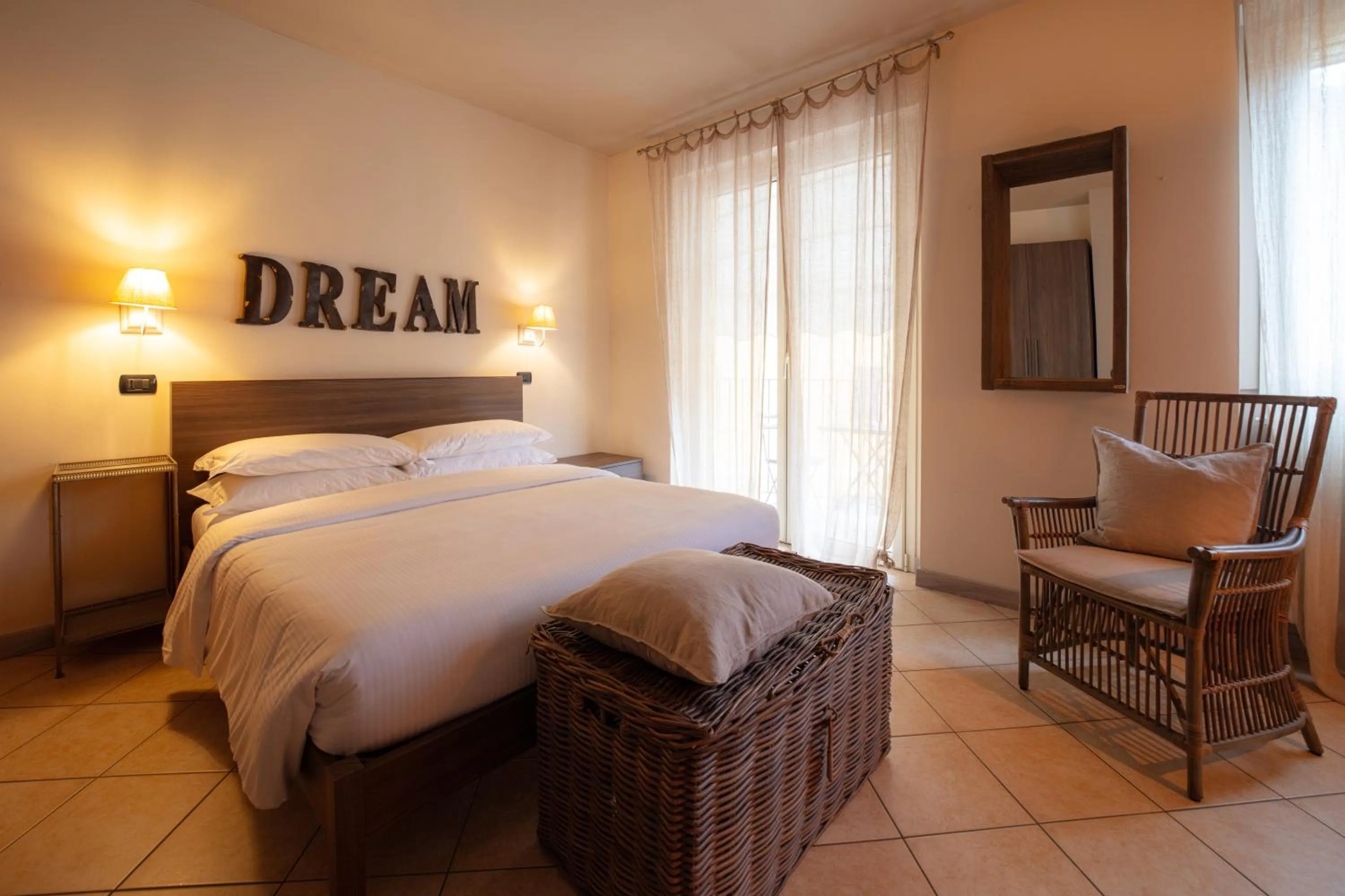 Bed in Hotel Ristorante San Giuseppe