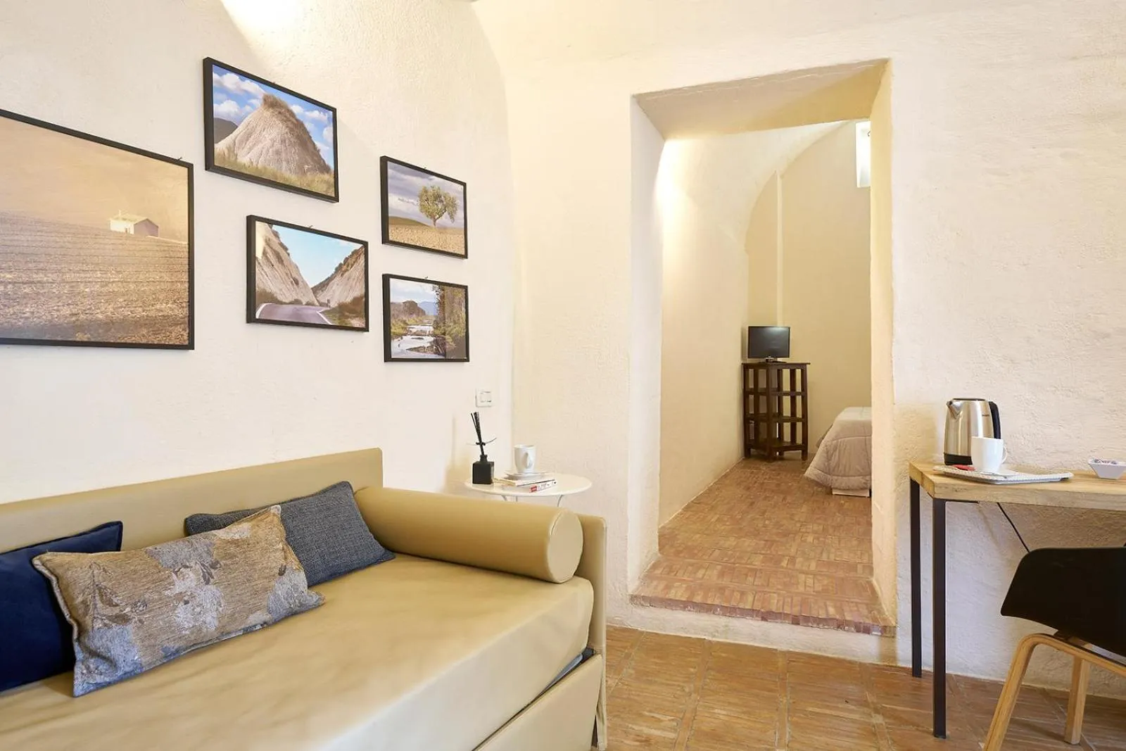 Seating area in Fra I Sassi Residence