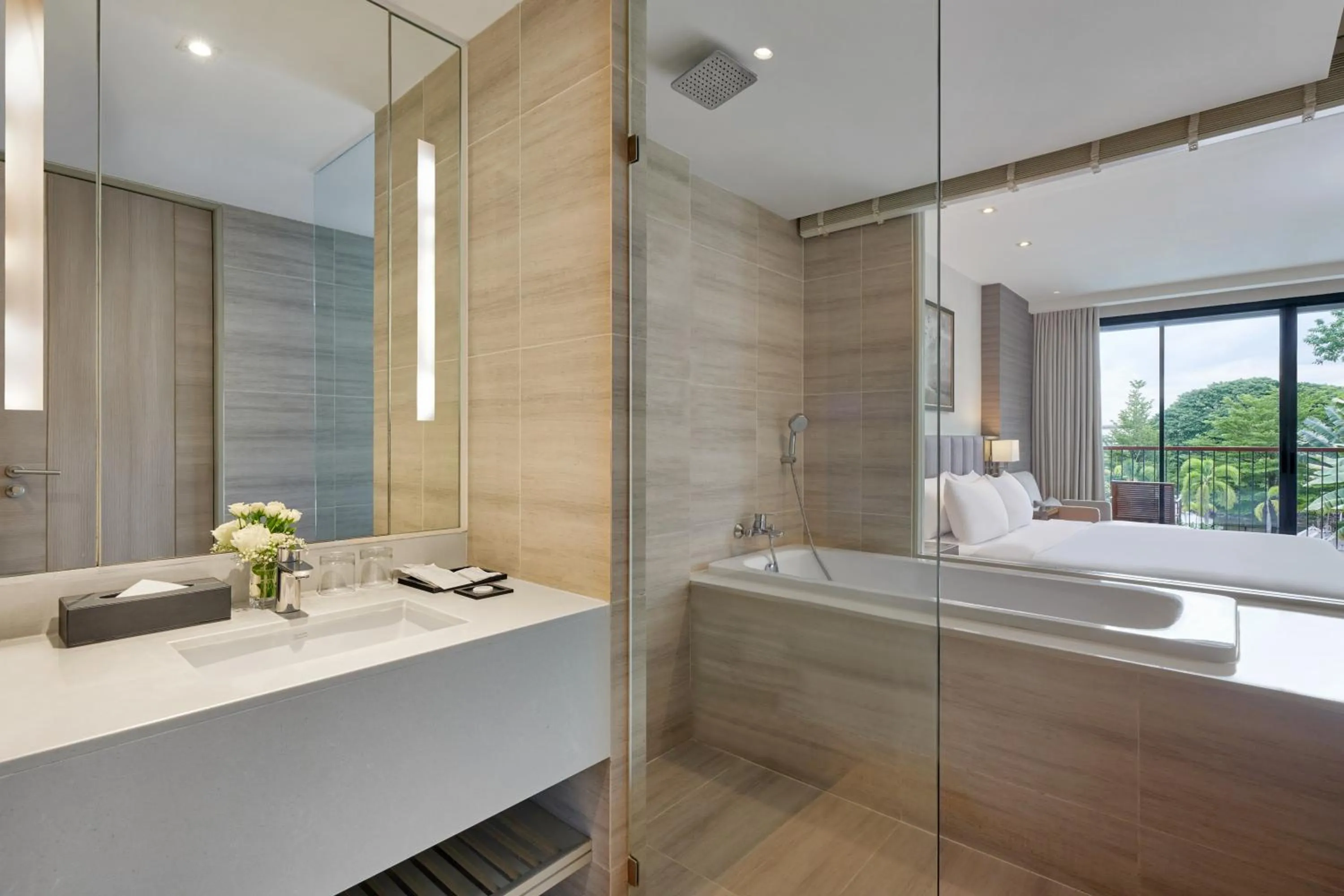 Bathroom in The Park Nine Hotel Suvarnabhumi - Free BKK Airport Shuttle