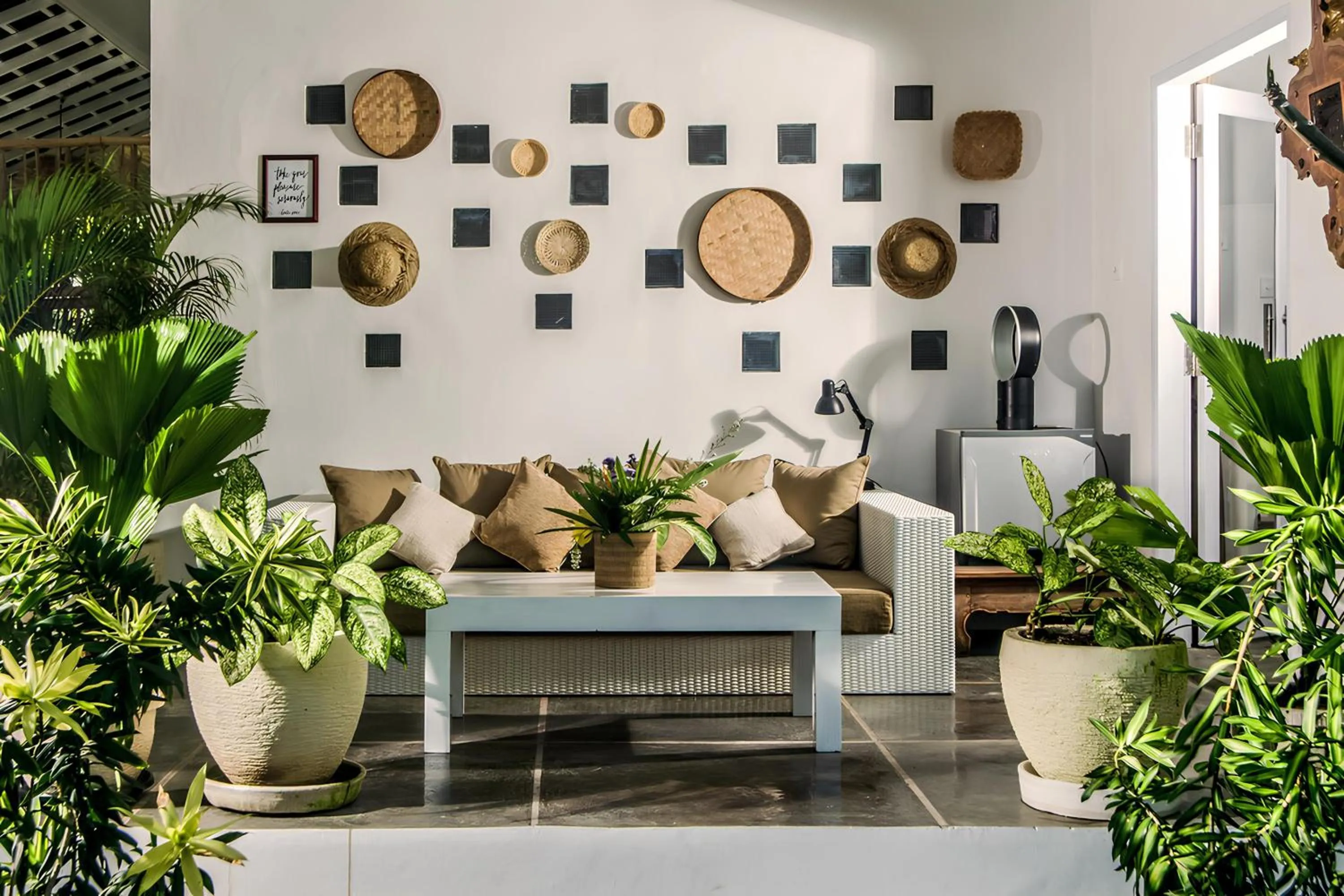 Seating area in Lila Boutik Residence