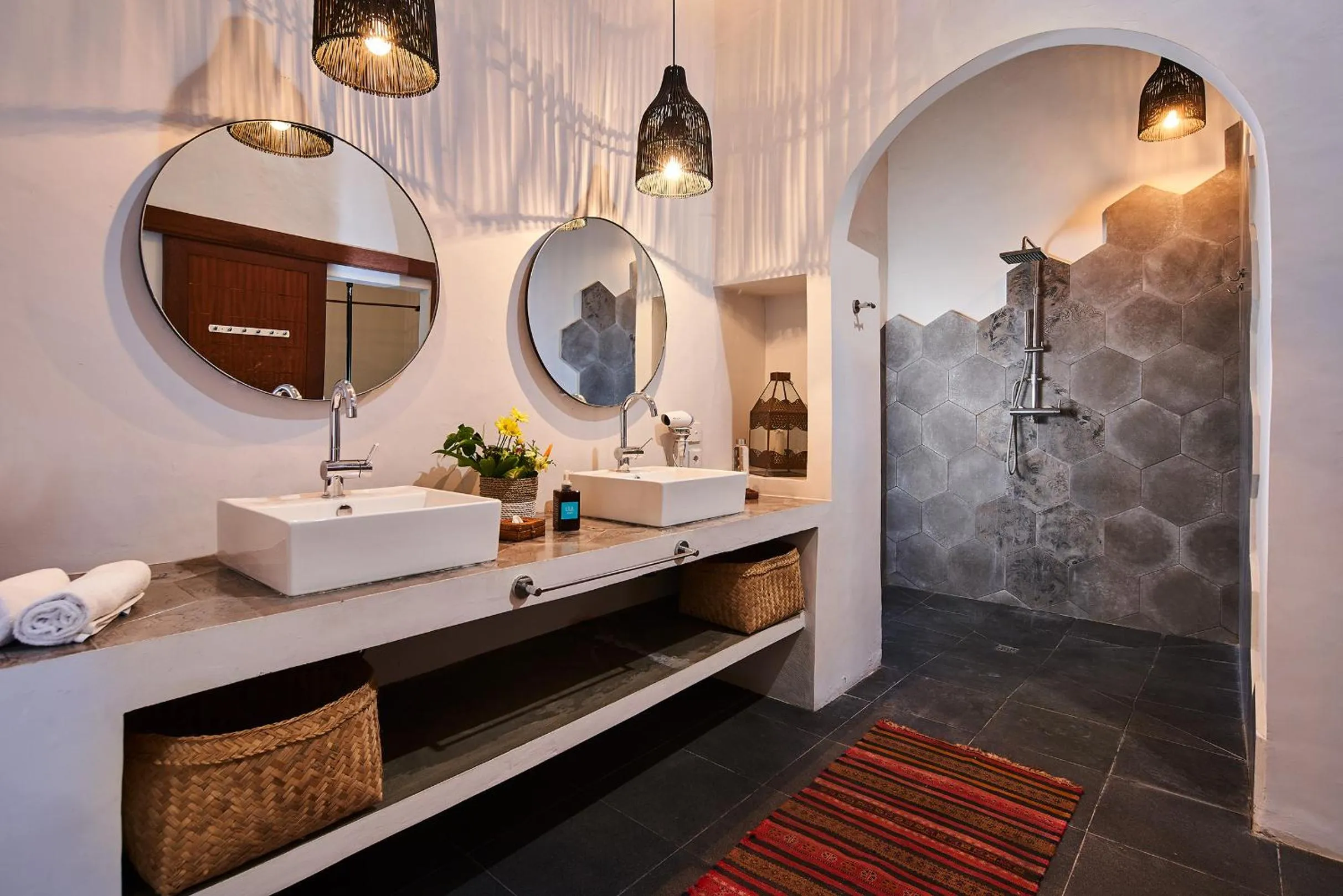 Bathroom in Lila Boutik Residence