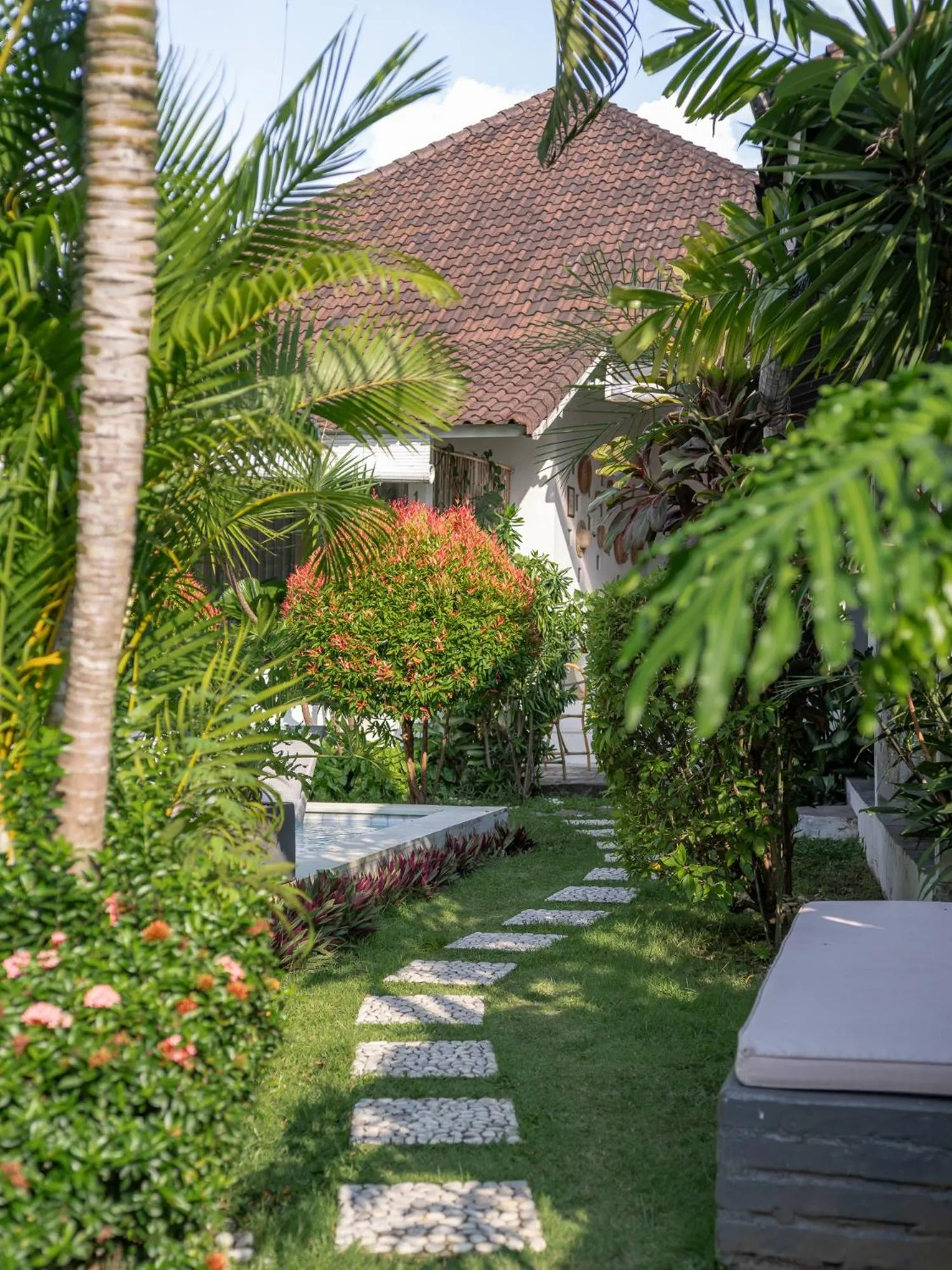 Garden in Lila Boutik Residence