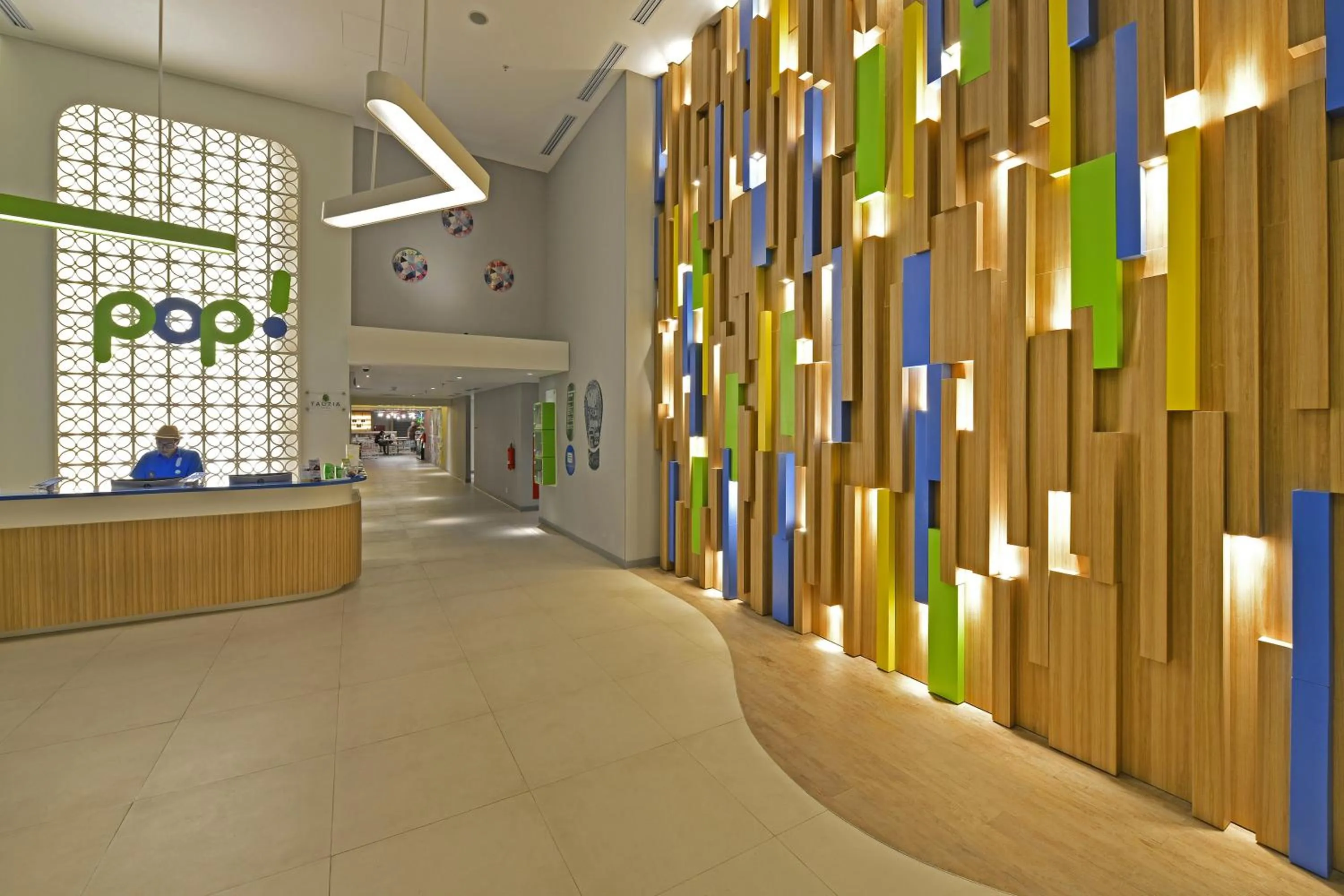Lobby or reception in POP! Hotel Solo