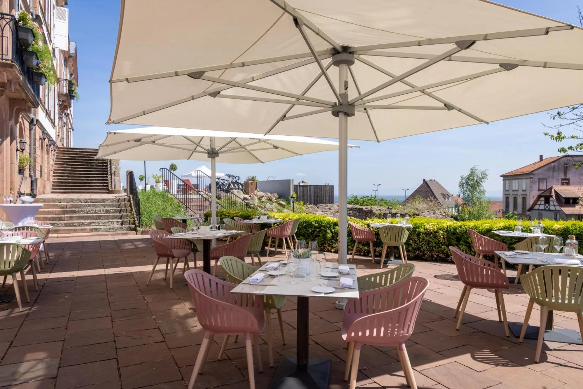 Restaurant/places to eat in Hôtel Val-Vignes Colmar Haut-Koenigsbourg, The Originals Relais