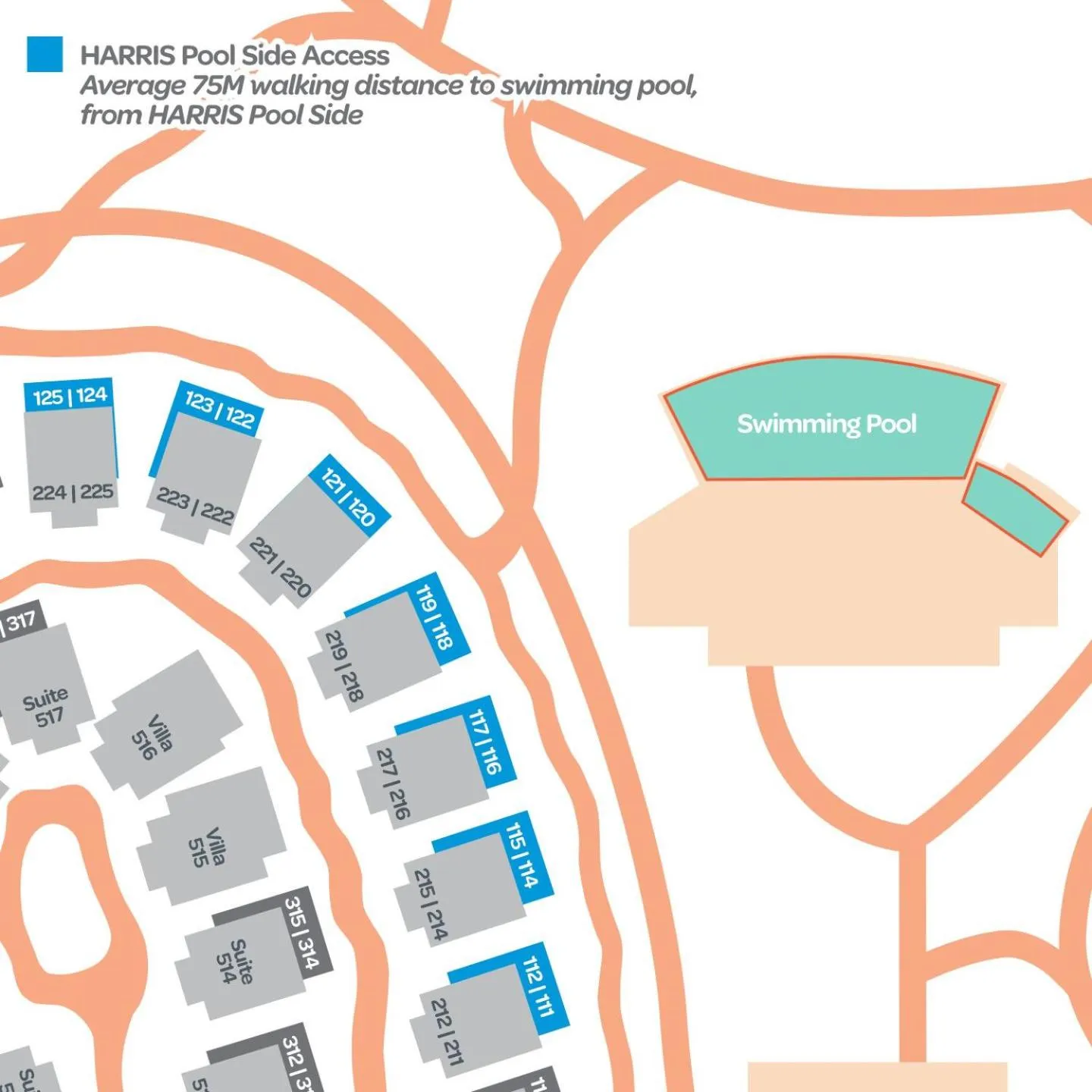 Floor plan in HARRIS Resort Barelang Batam