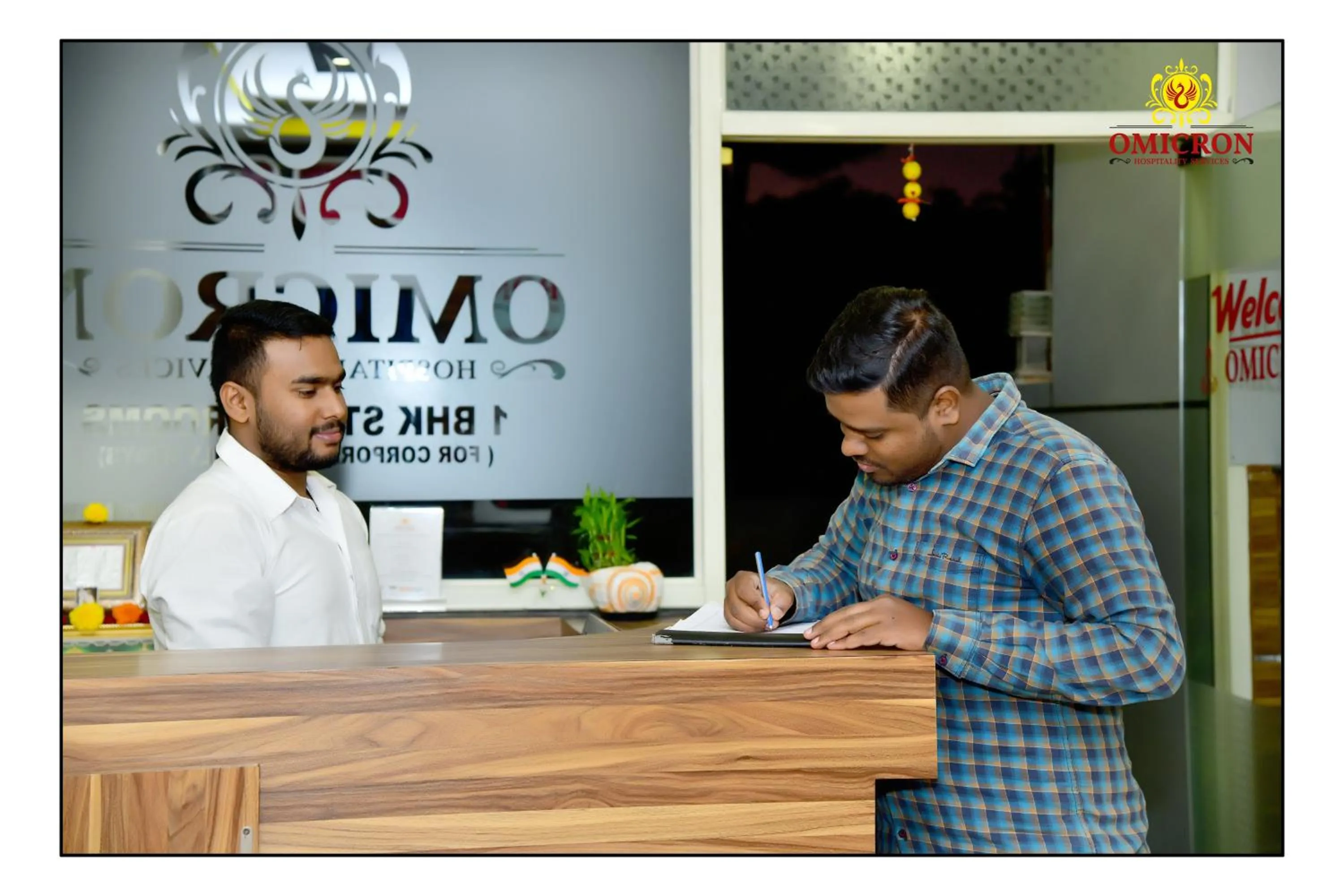 People in Hotel Omicron 1 BHK Studio room