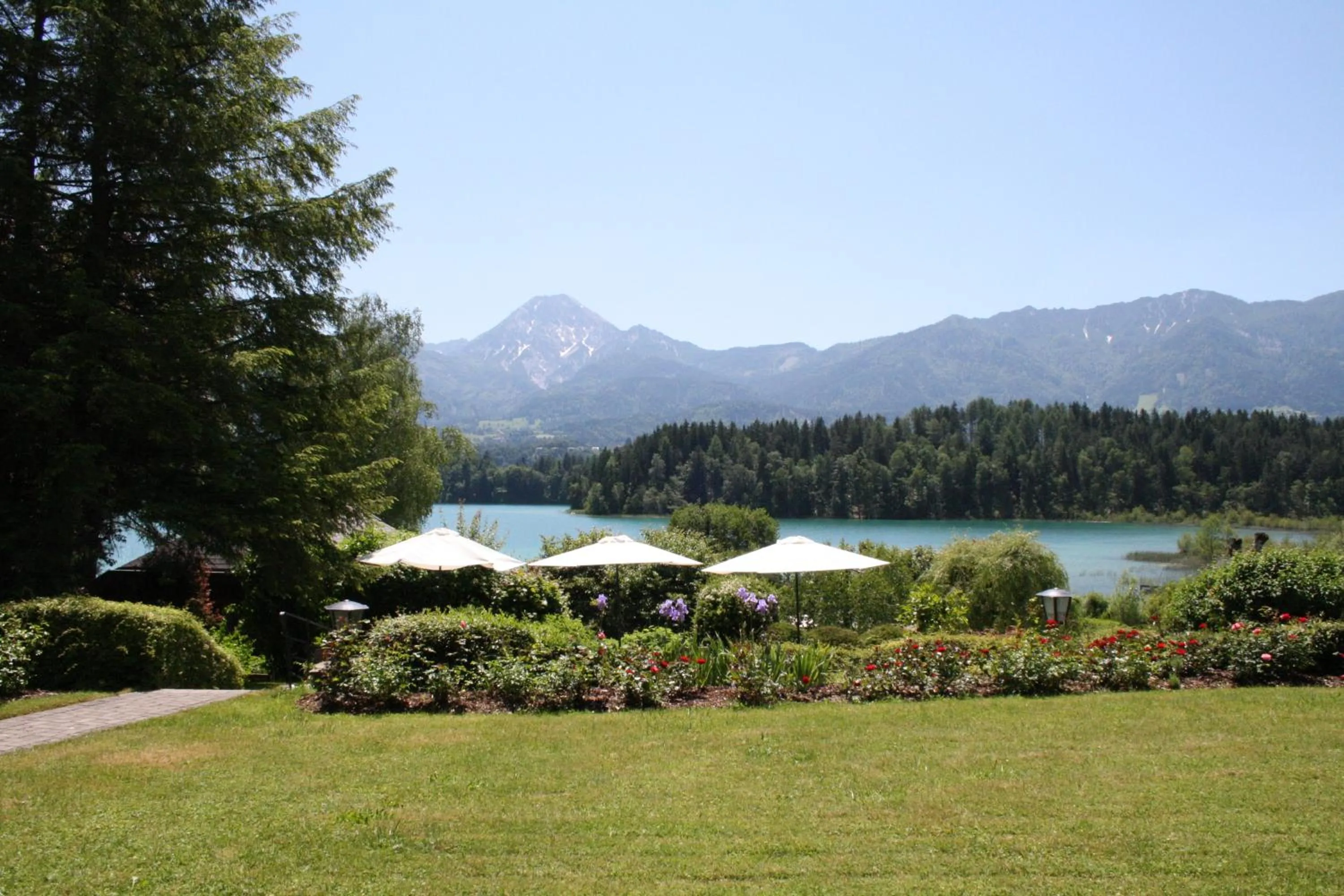 Garden in Seehotel Ressmann