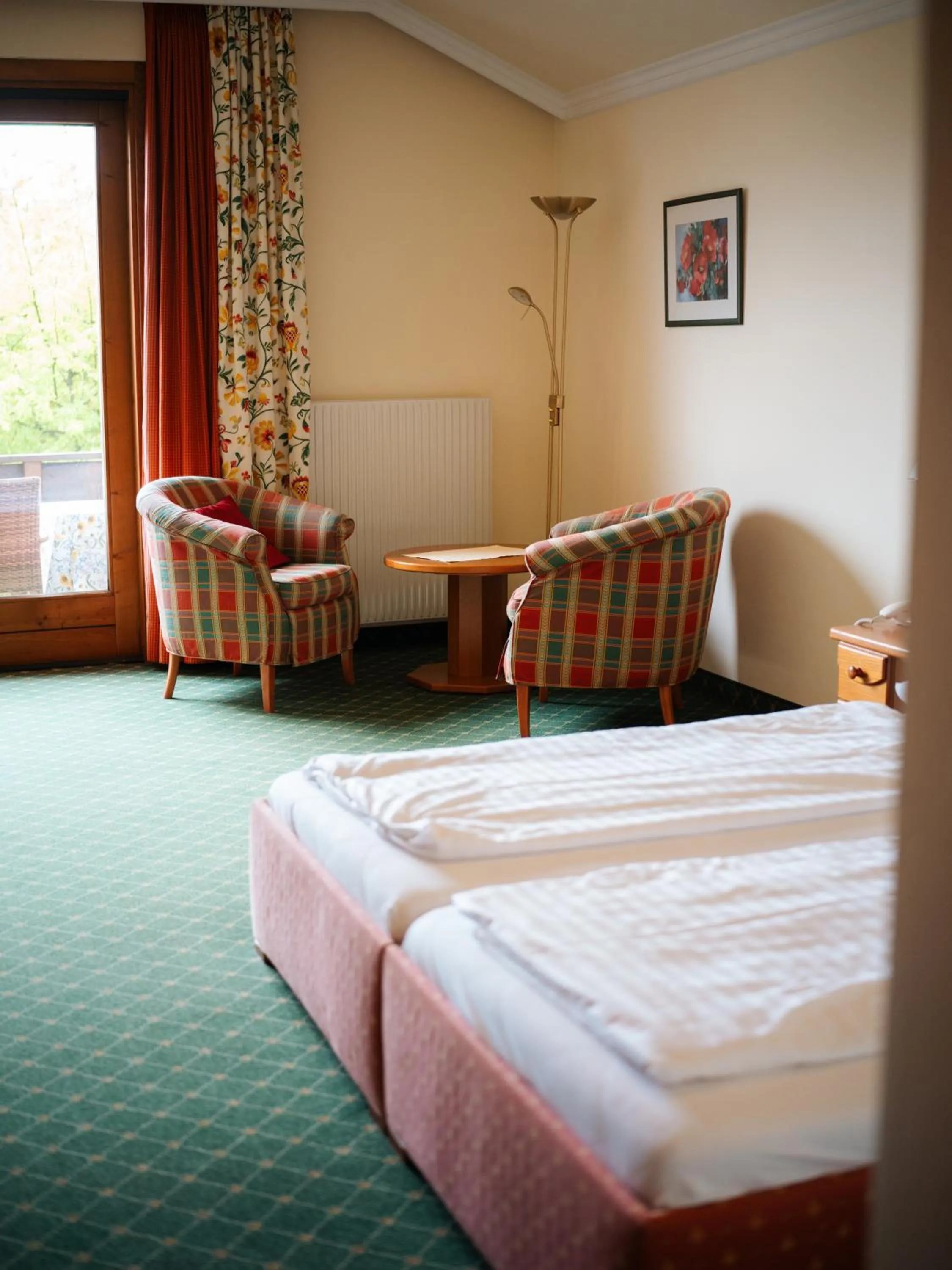 Bed in Seehotel Ressmann