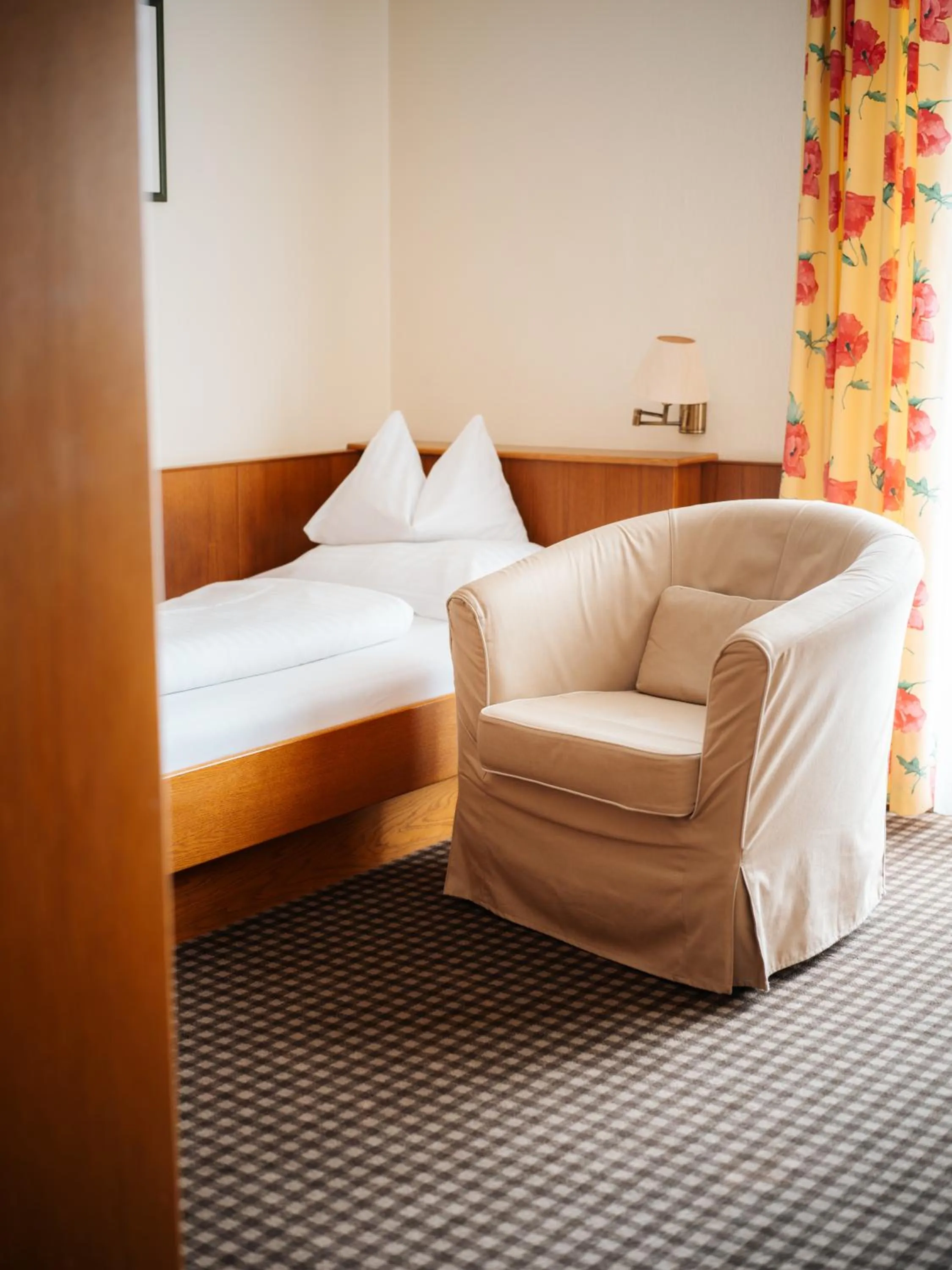 Bed in Seehotel Ressmann