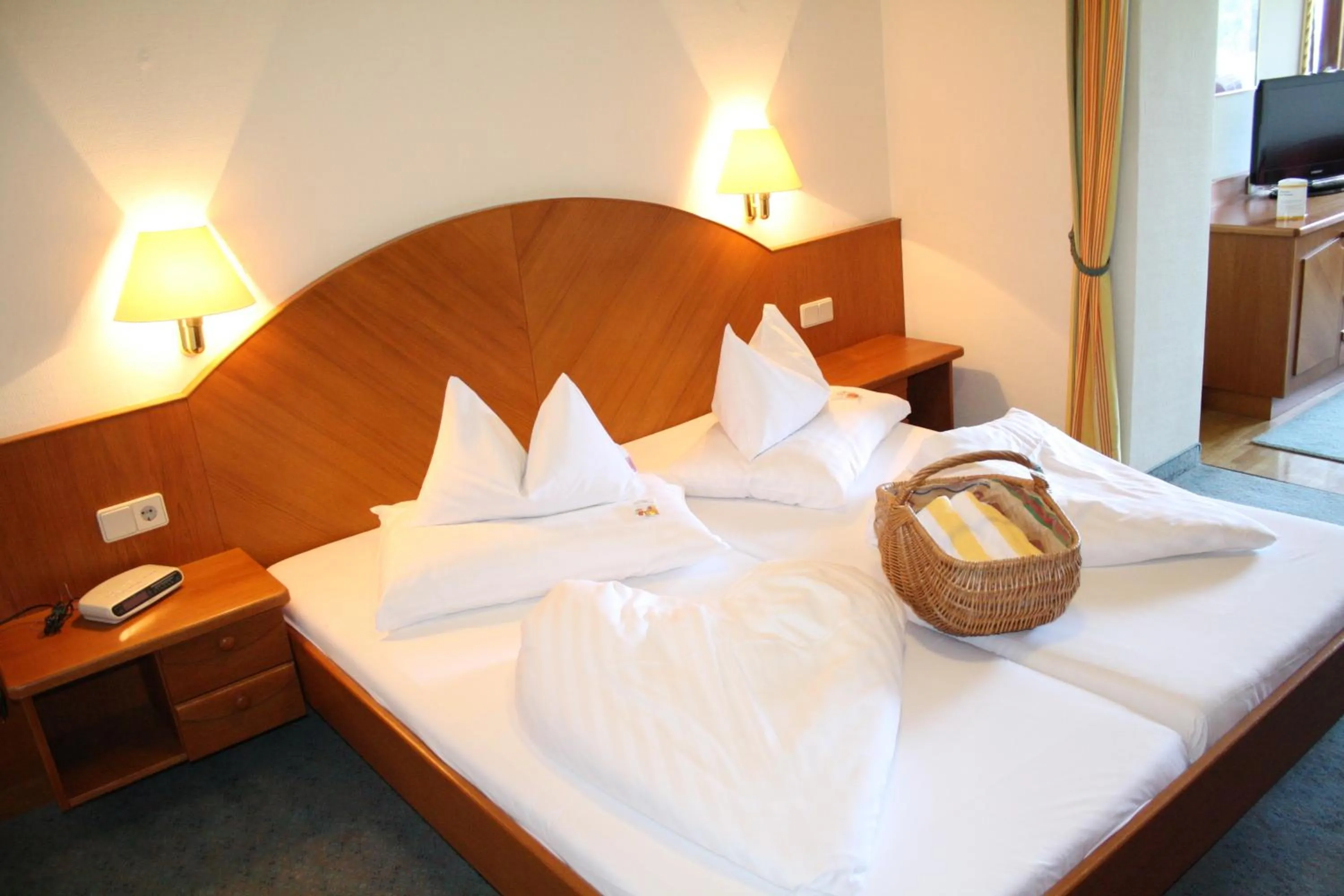 Bed in Seehotel Ressmann
