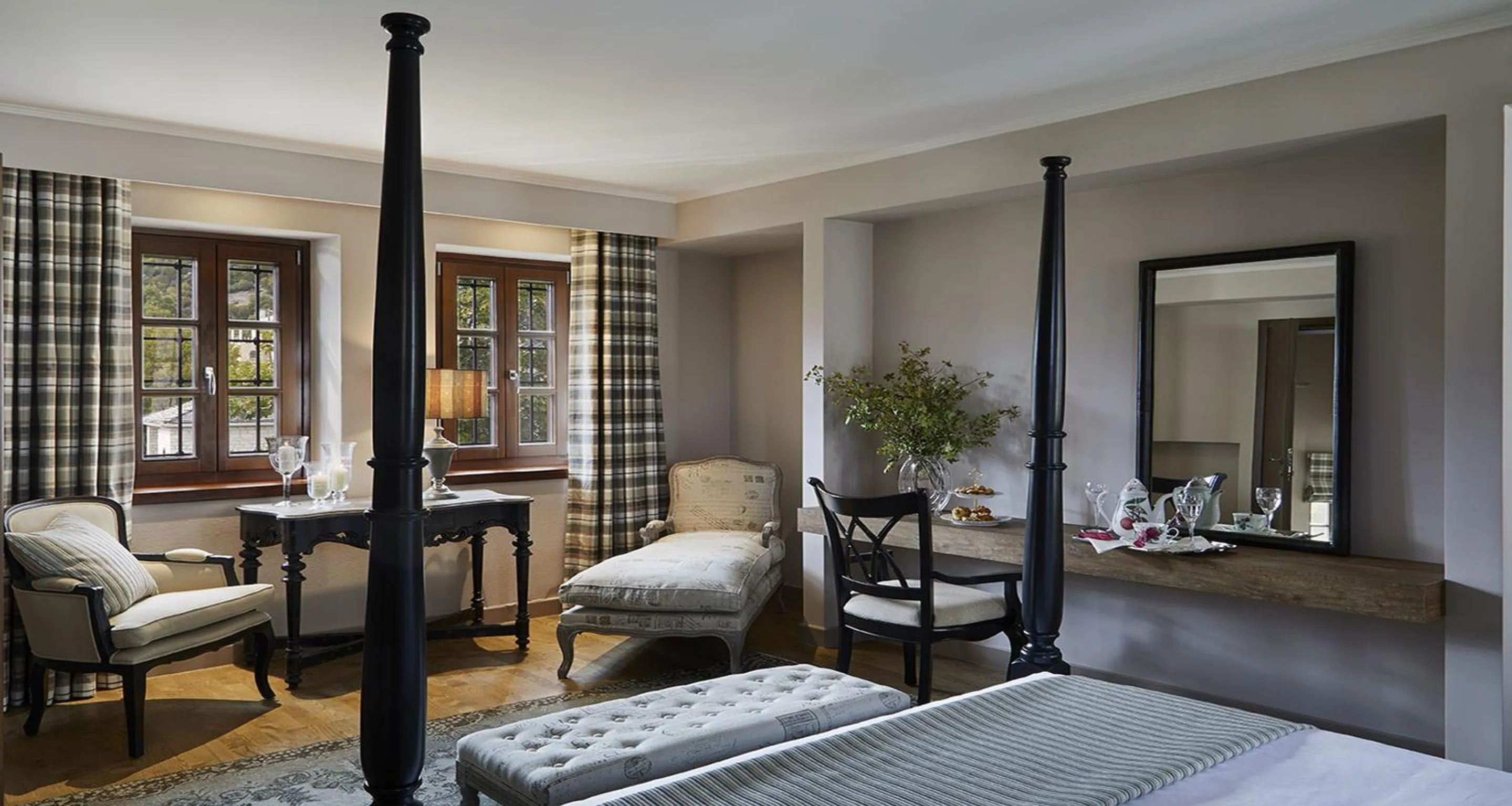 Bedroom, Bed in MounTrace Suites & SPA