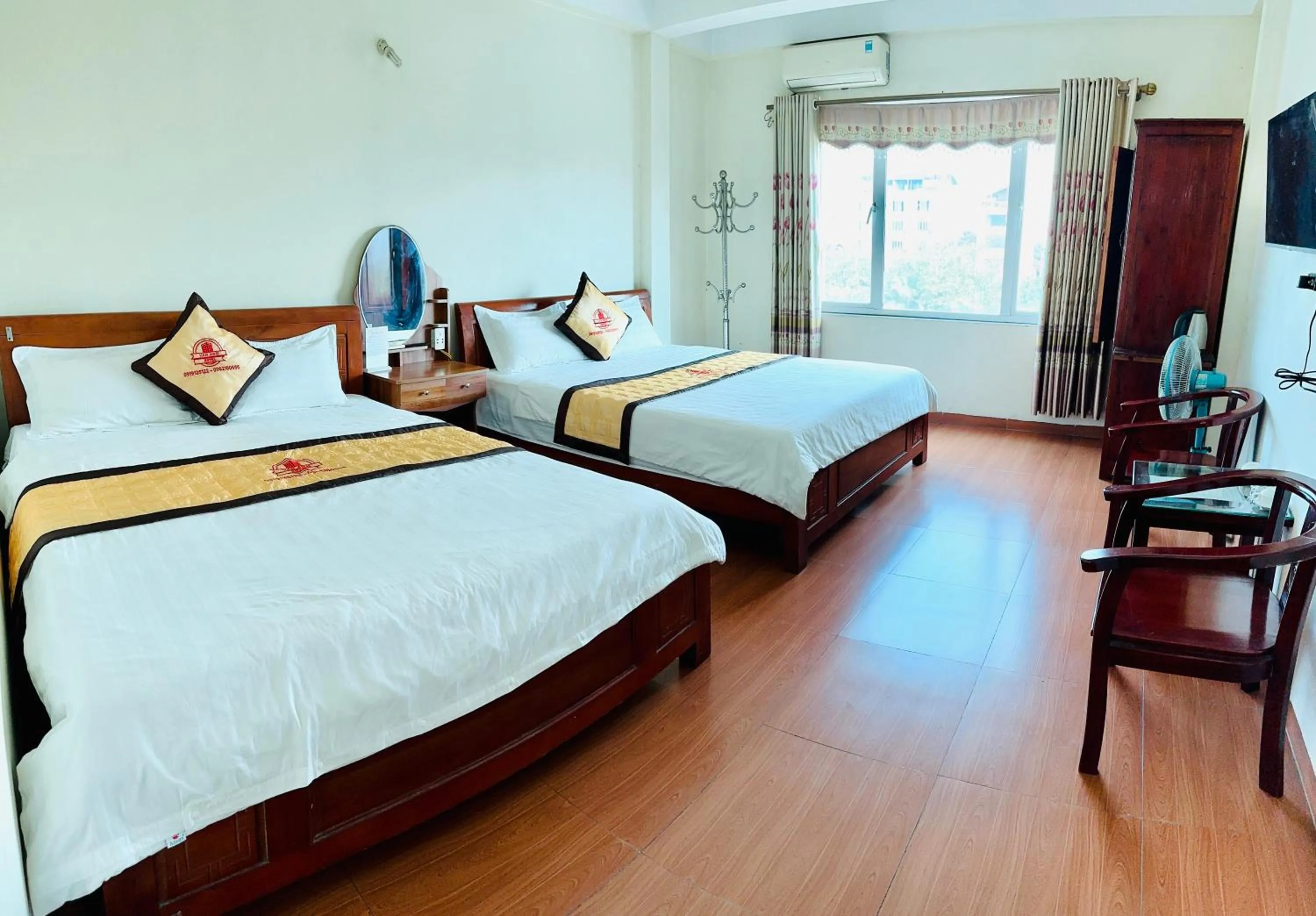 Bed in Van Anh Hotel