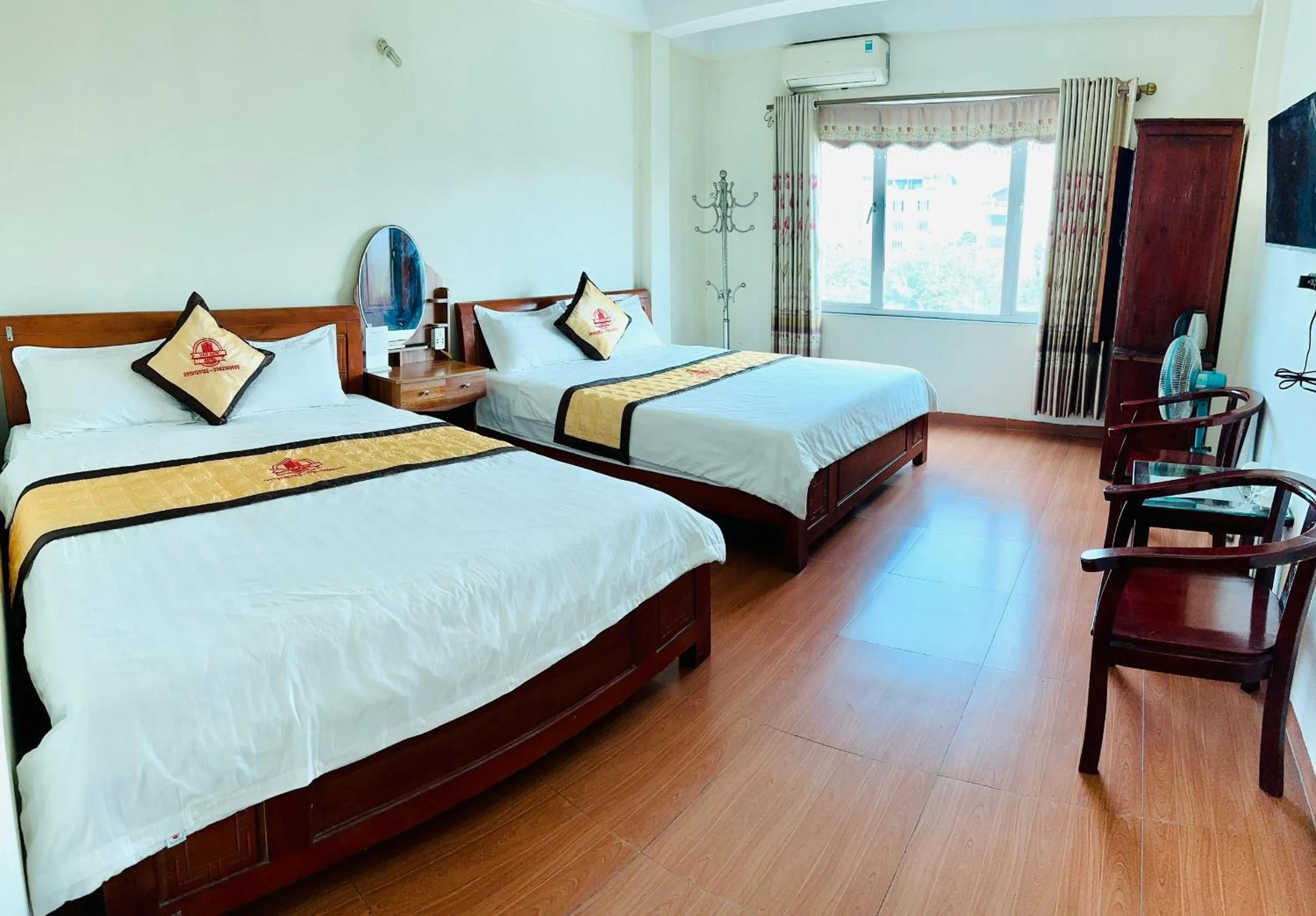 Bed in Van Anh Hotel