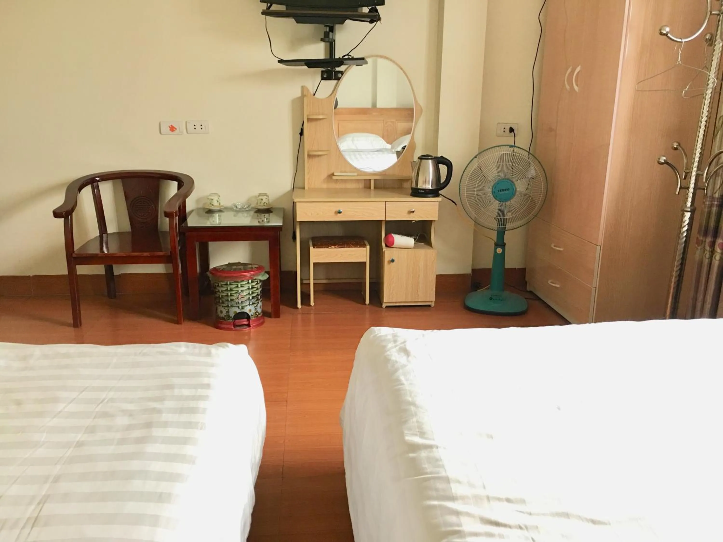 Bed in Van Anh Hotel