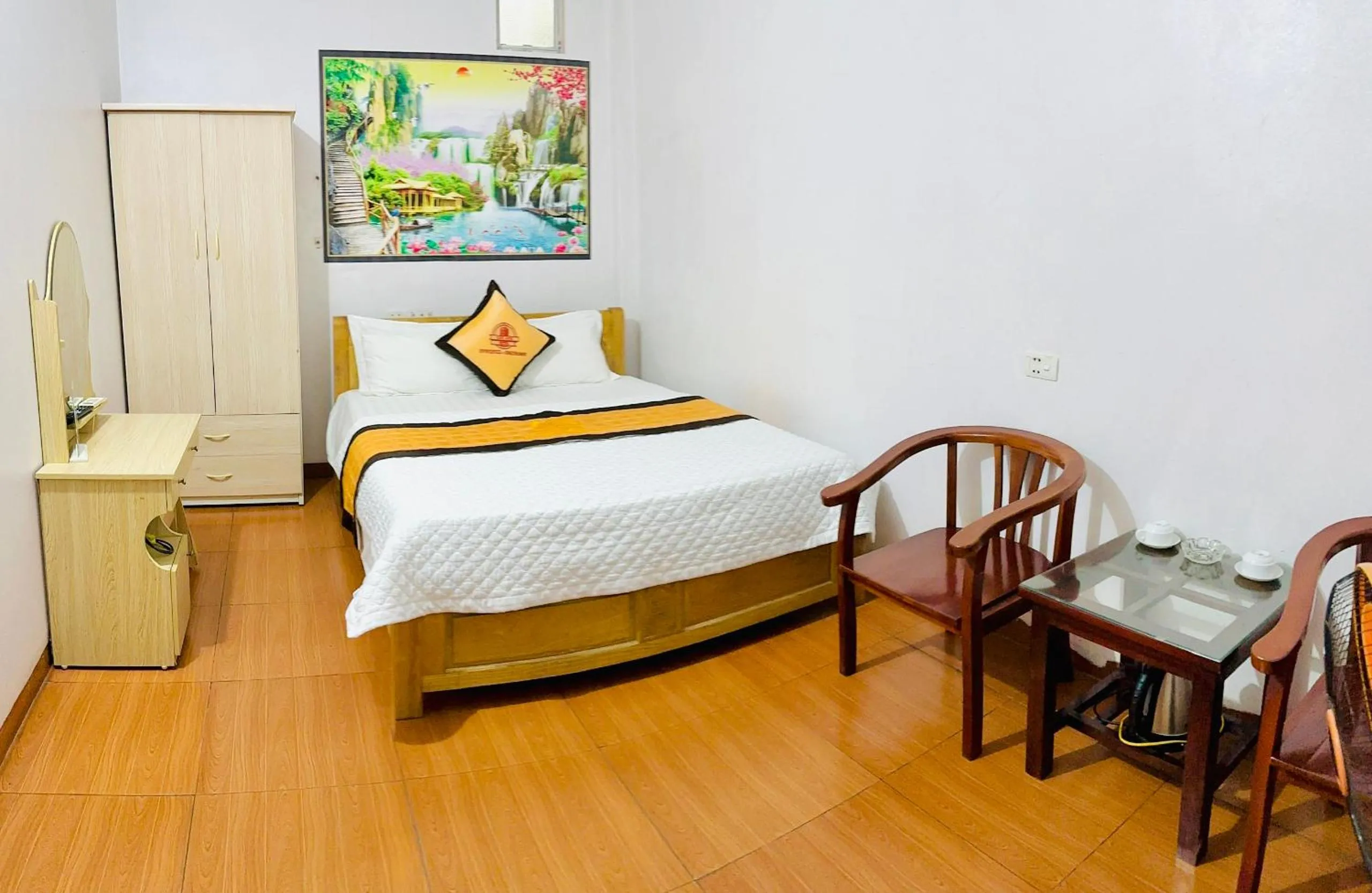 Bed in Van Anh Hotel