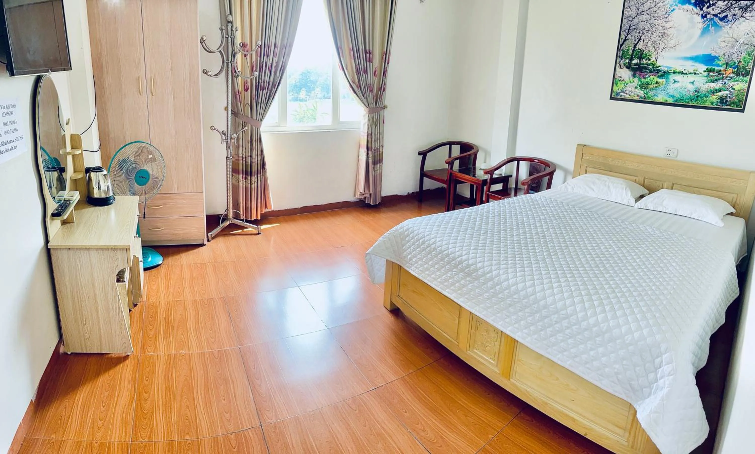 Bed in Van Anh Hotel