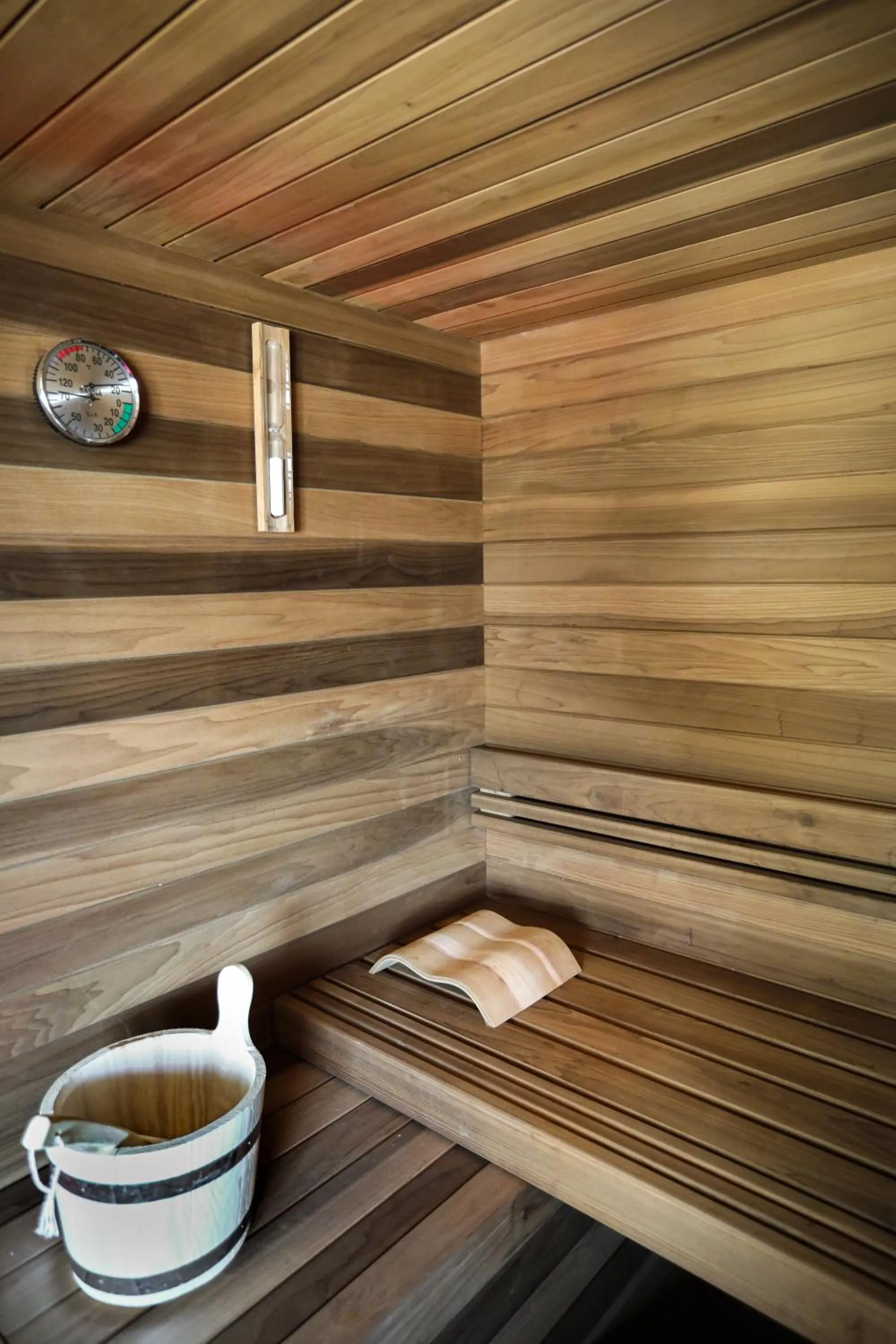 Sauna in Hotel Tiber Rooftop & Wellness
