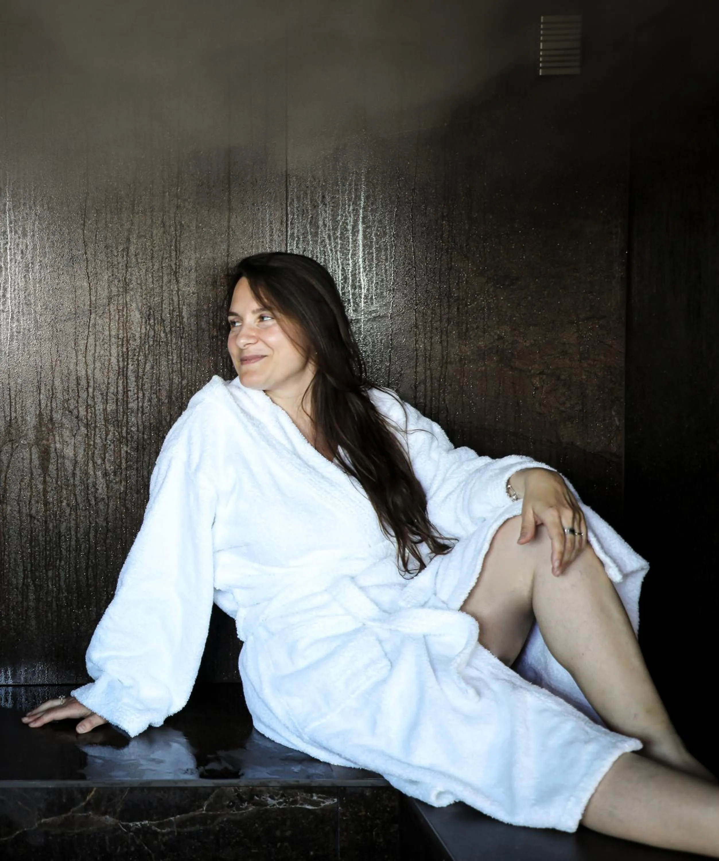 Sauna in Hotel Tiber Rooftop & Wellness