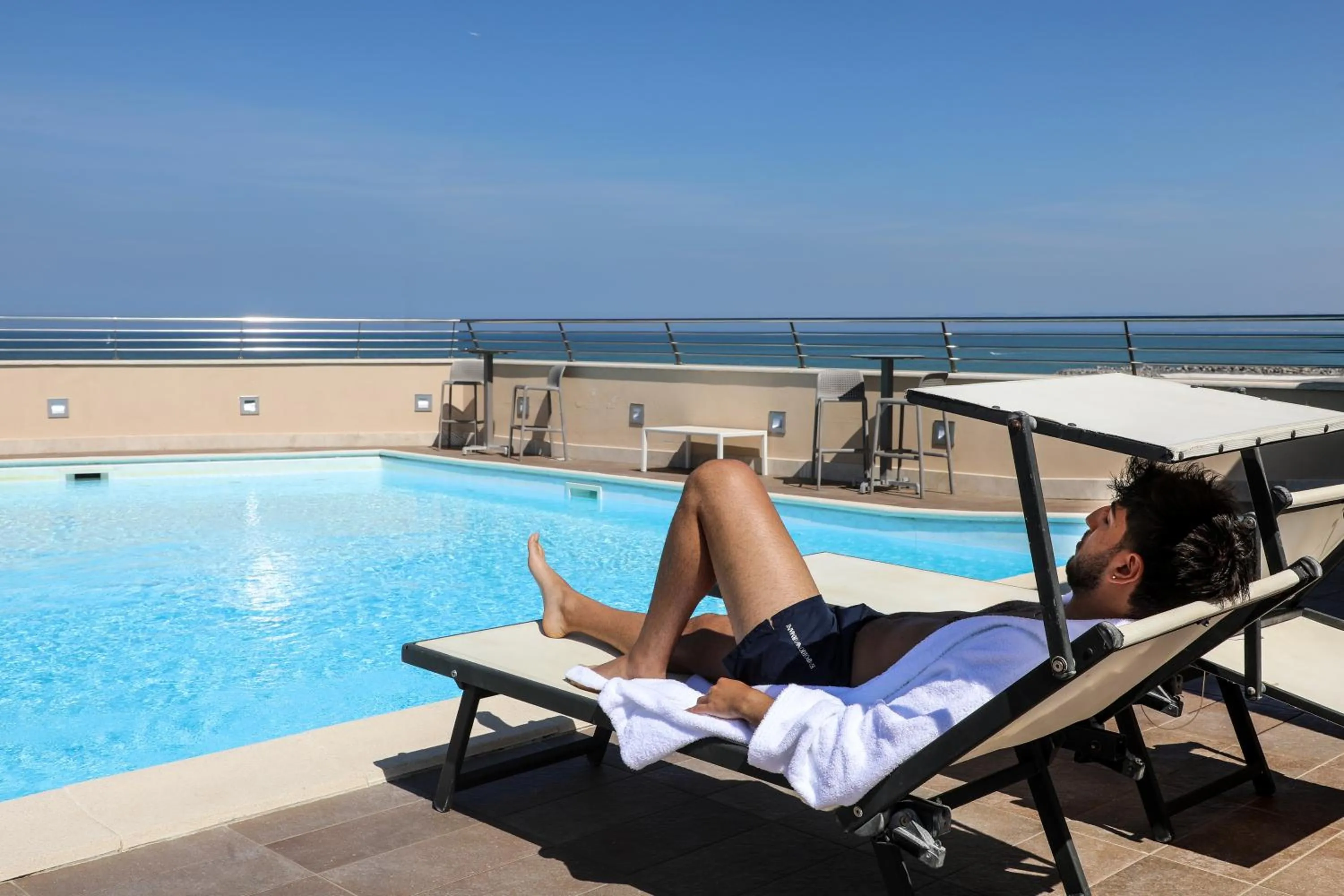 Spa and wellness centre/facilities in Hotel Tiber Rooftop & Wellness