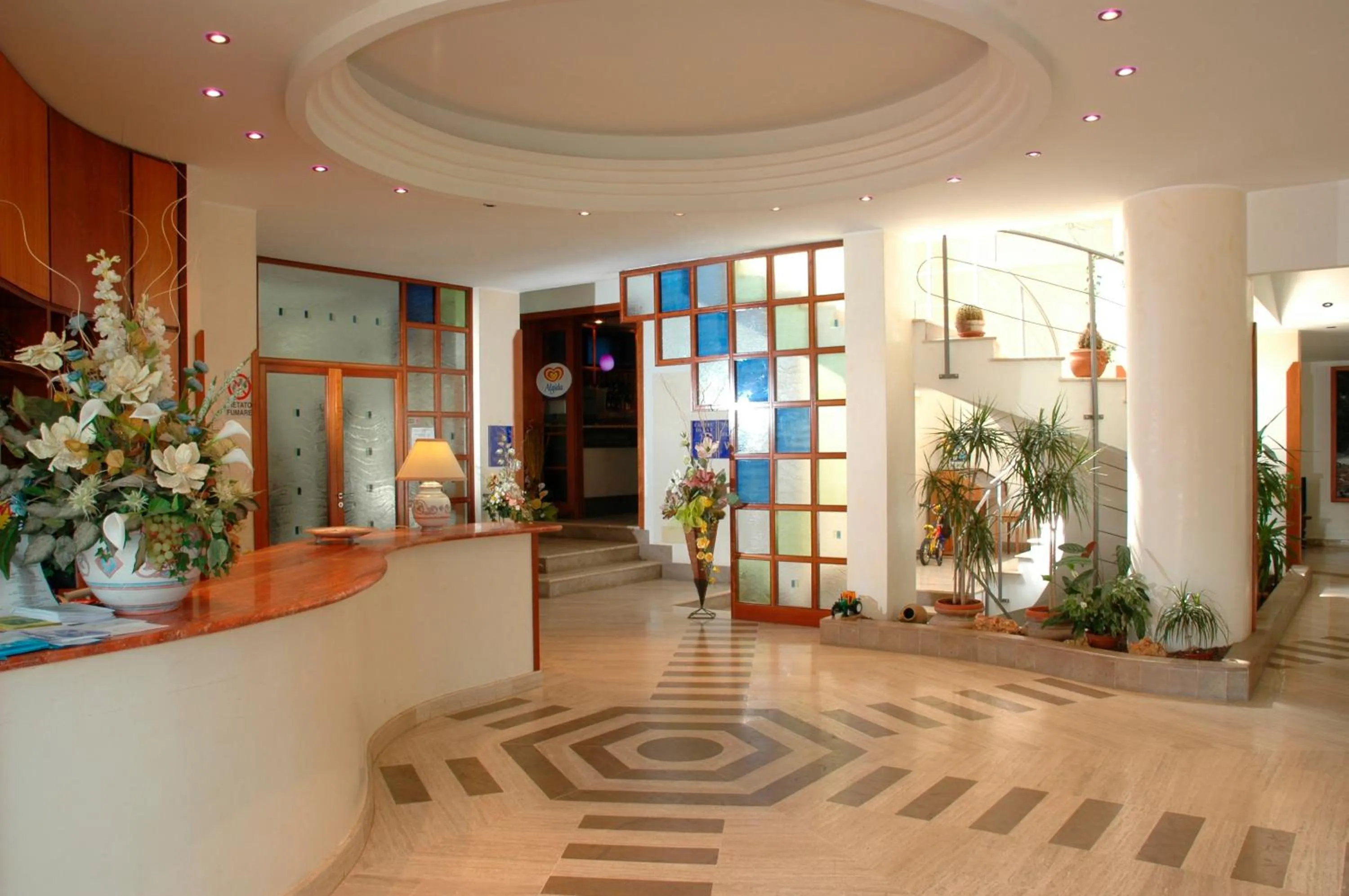 Lobby or reception in Hotel La Sorgente HS