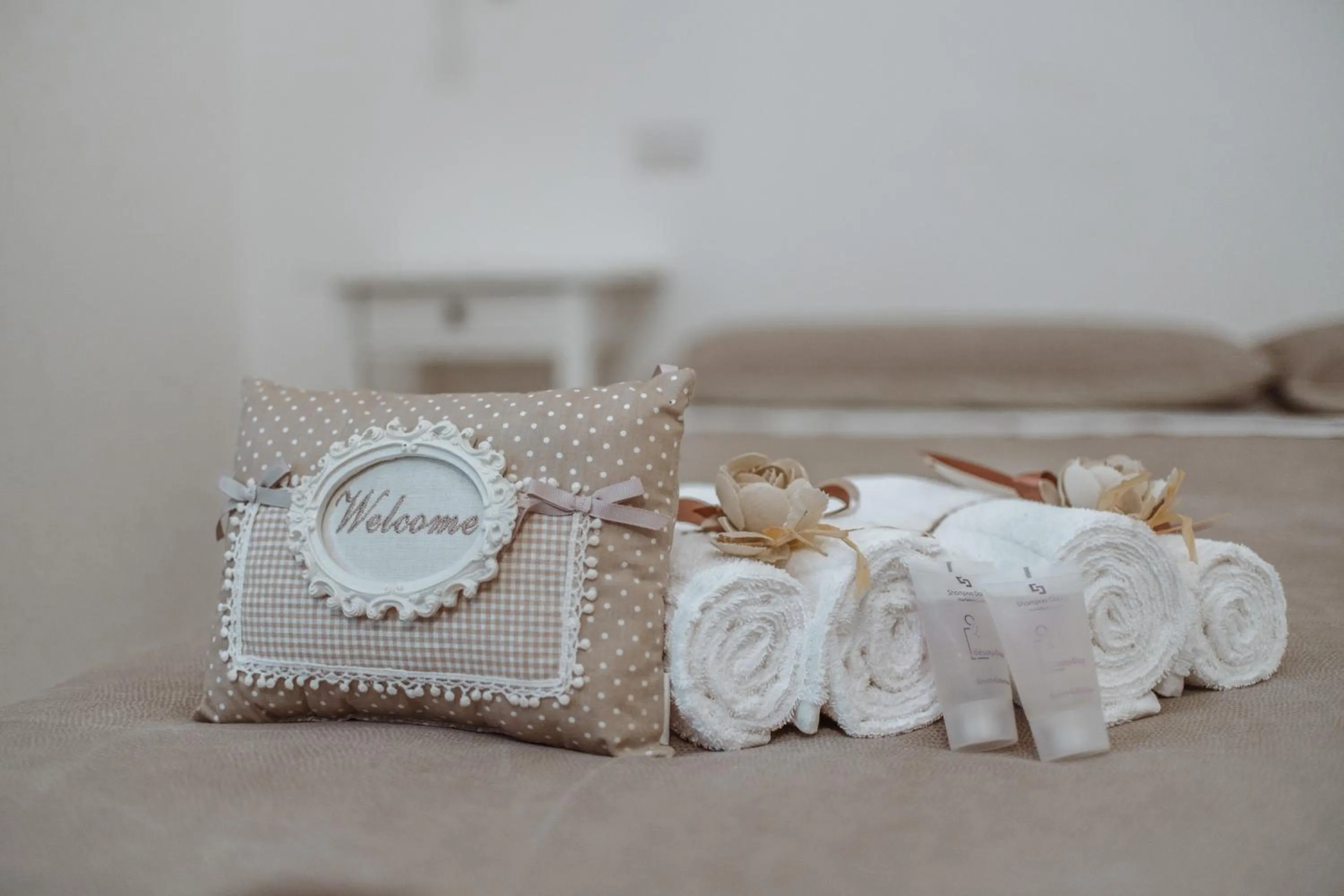 Decorative detail, Bed in B&b Sedilequattro