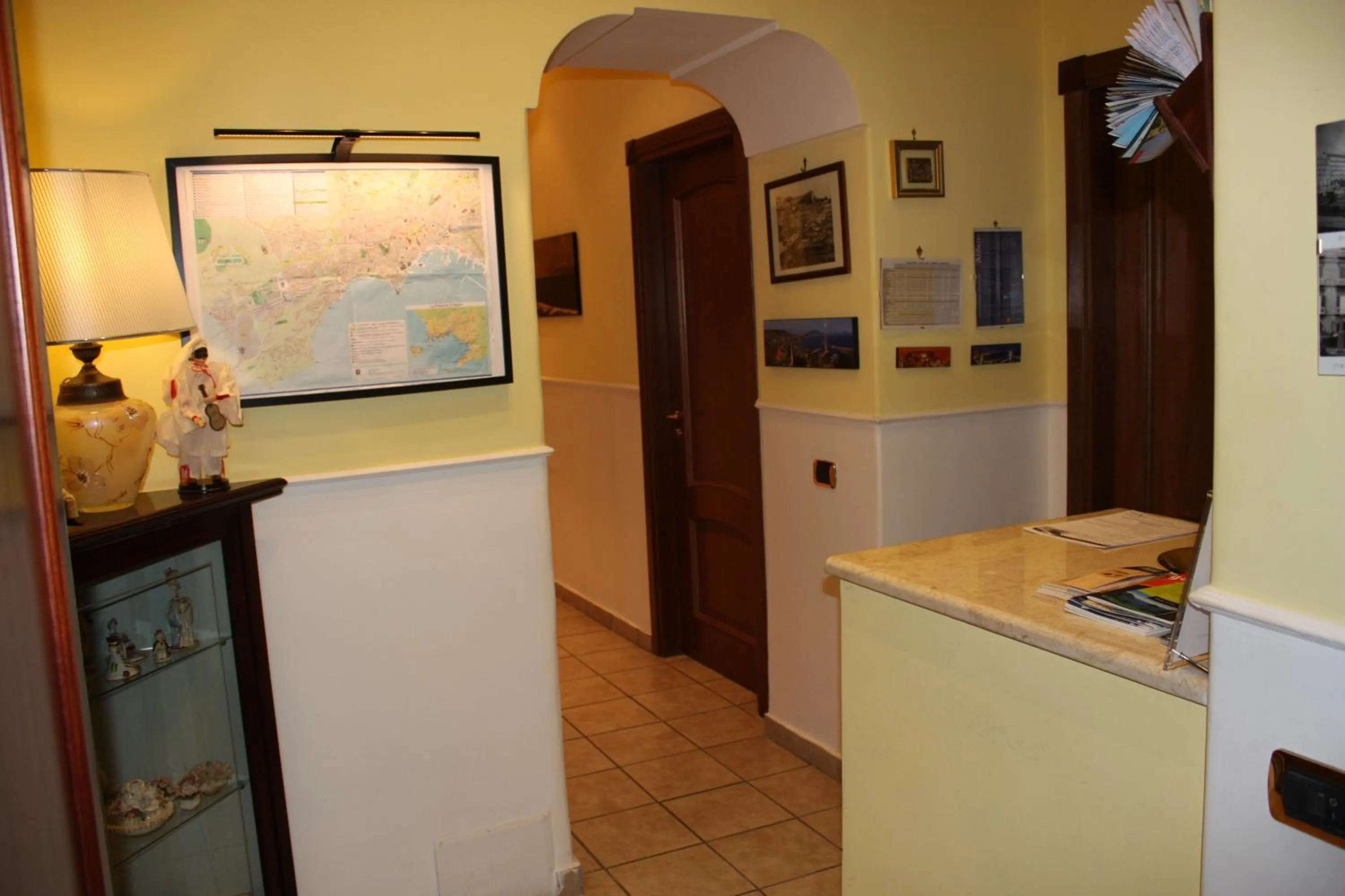 Lobby or reception in B&B Del Corso