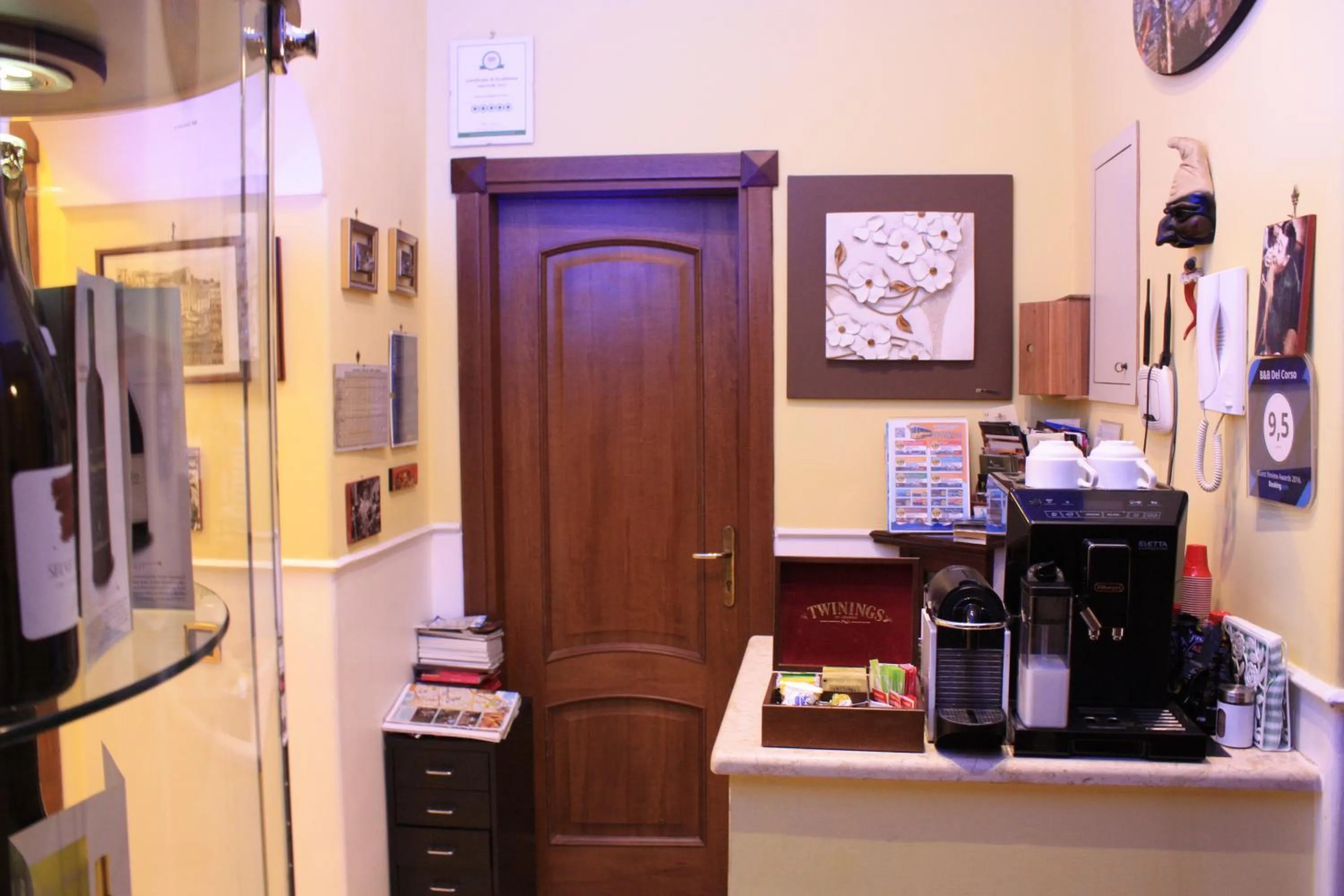 Decorative detail in B&B Del Corso