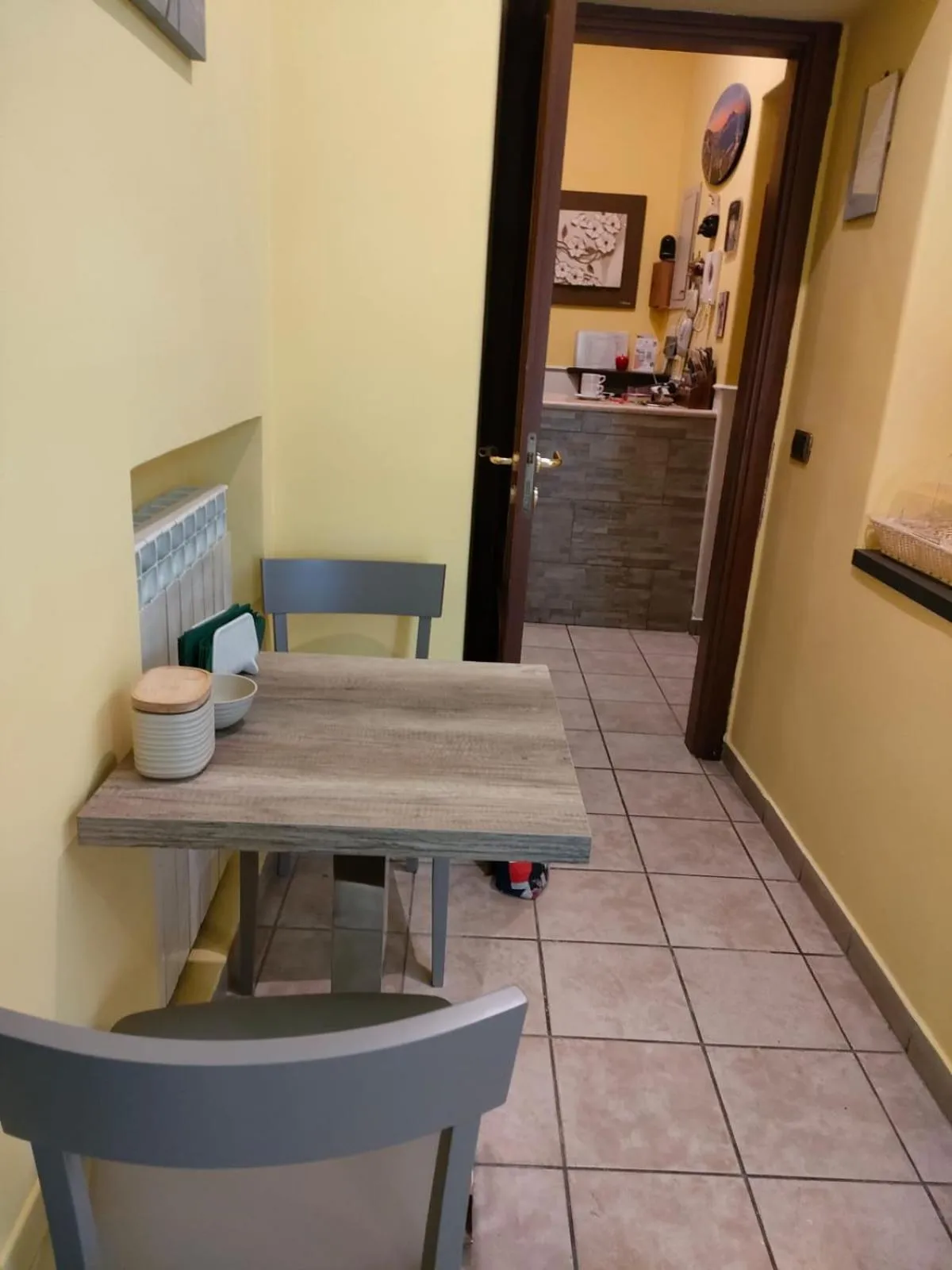 Kitchen or kitchenette in B&B Del Corso