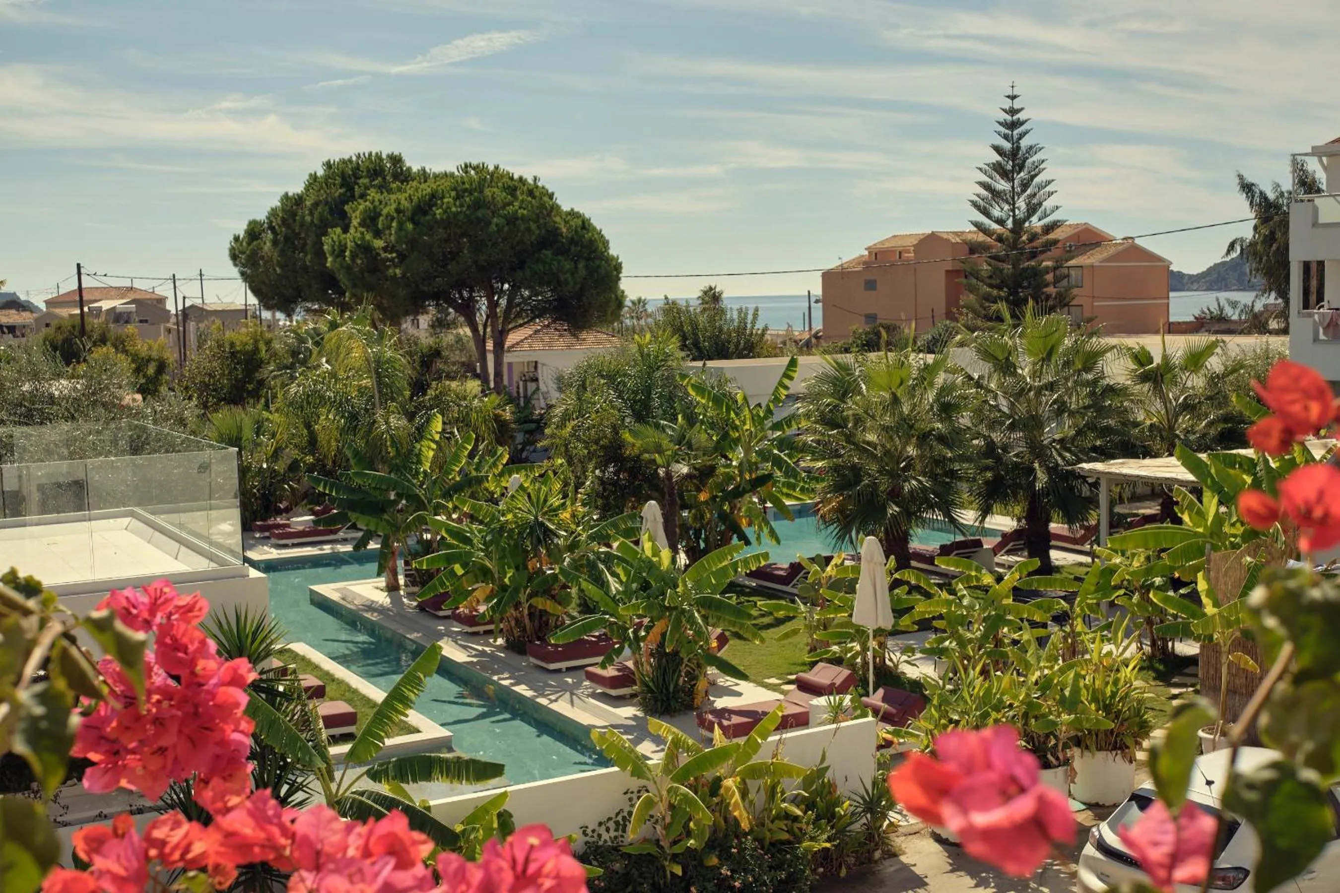 Garden in Maro Apartments Arillas Corfu