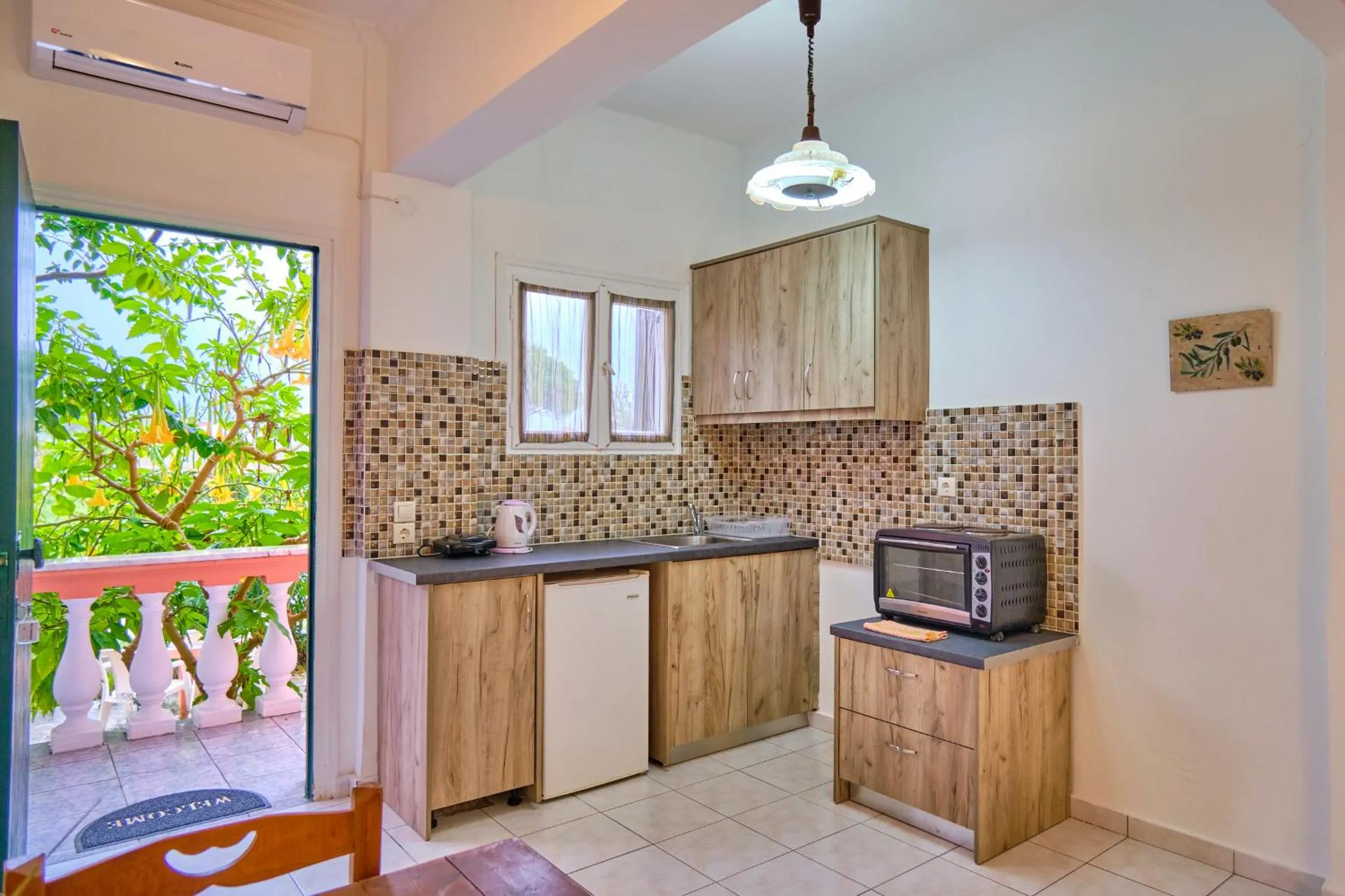 Kitchen or kitchenette in Maro Apartments Arillas Corfu