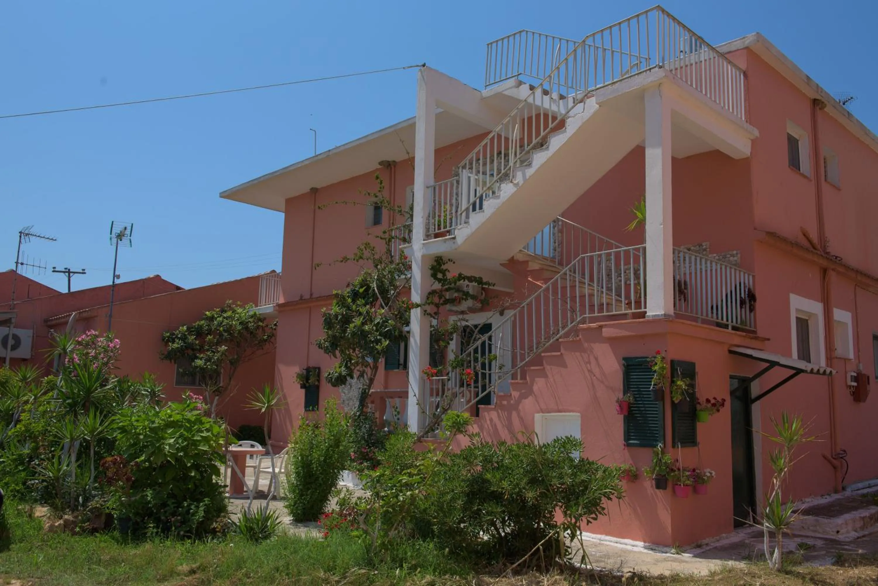 Property building in Maro Apartments Arillas Corfu