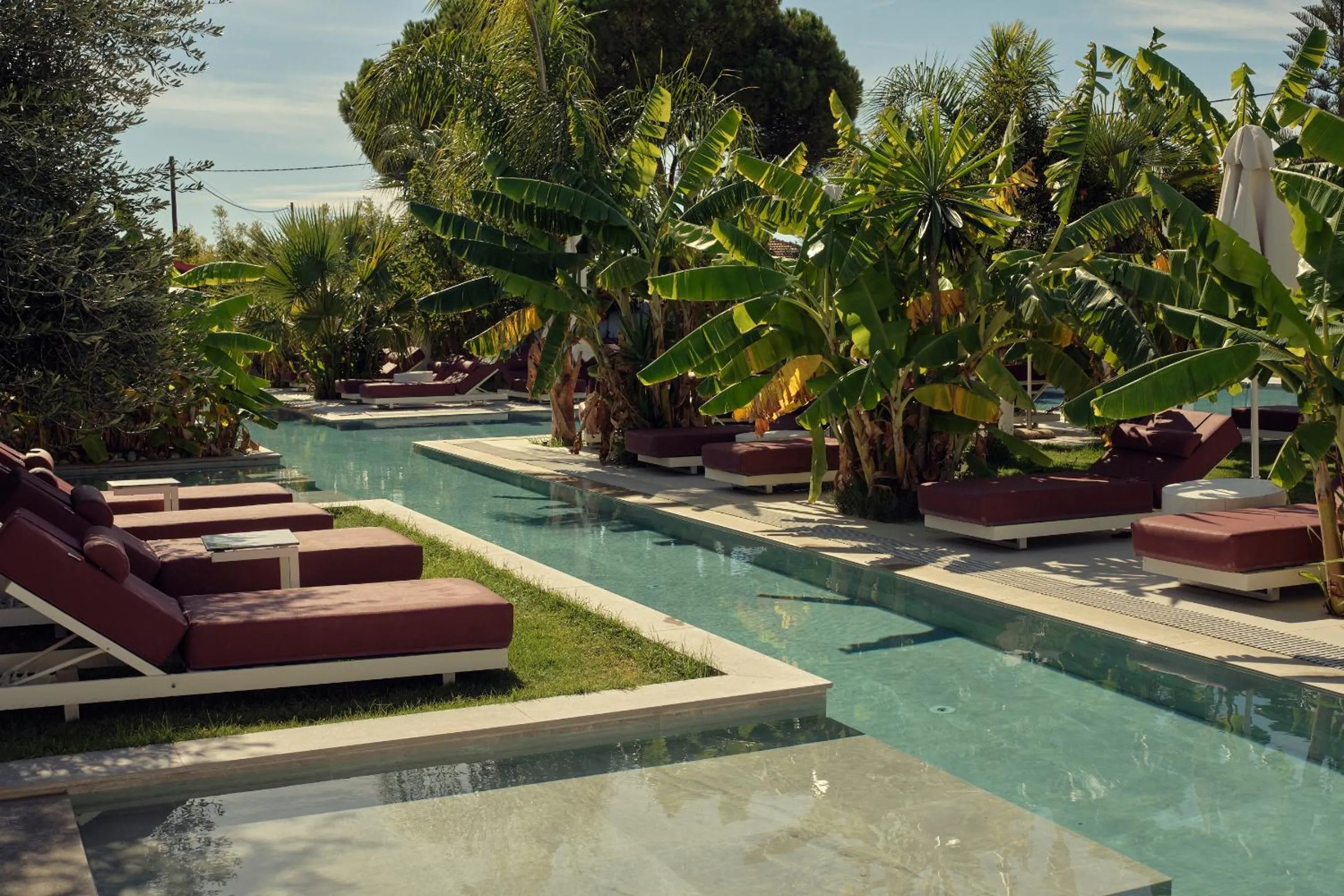 Swimming pool in Maro Apartments Arillas Corfu