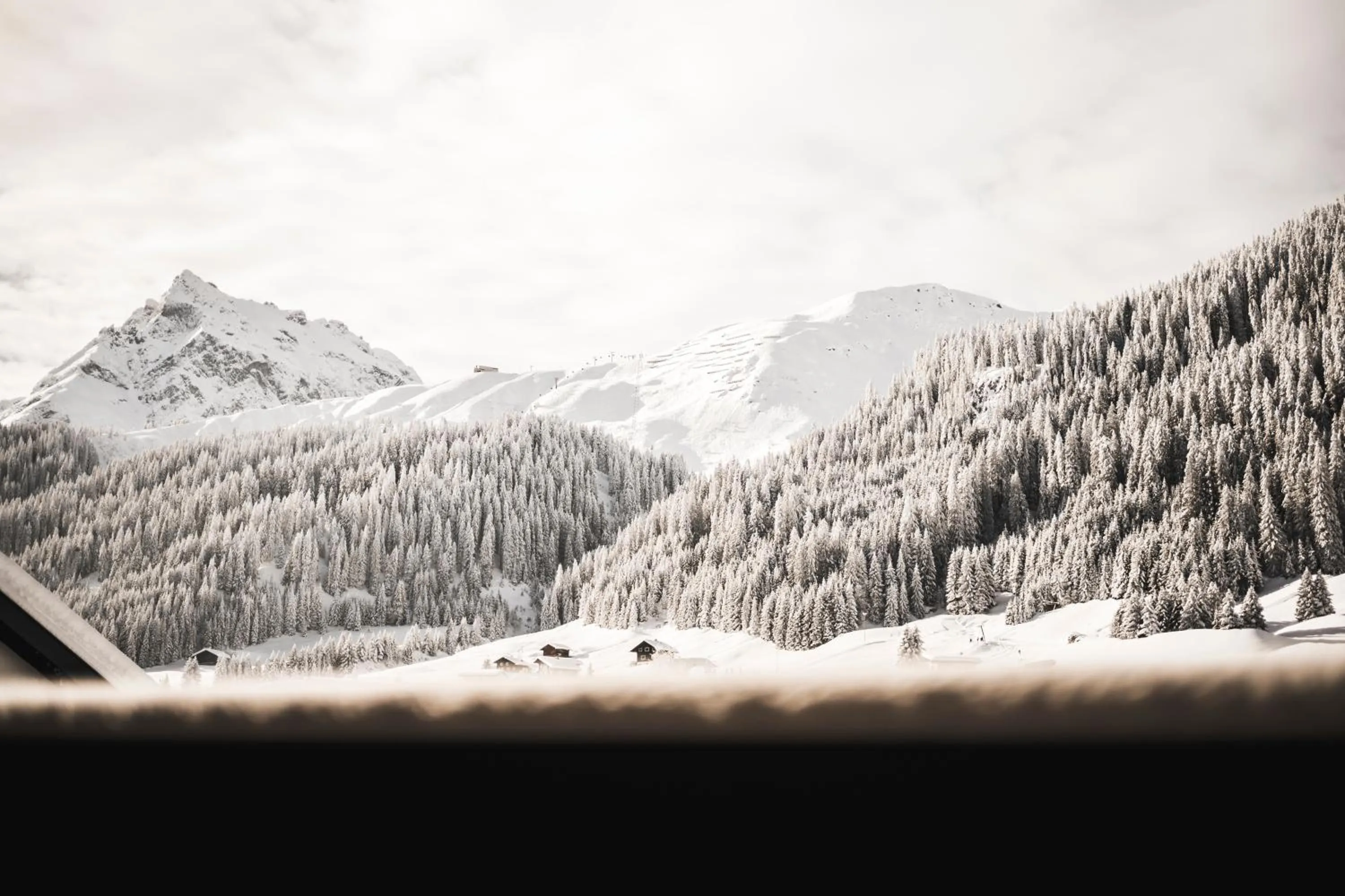 View (from property/room) in Sporthotel Bachmann