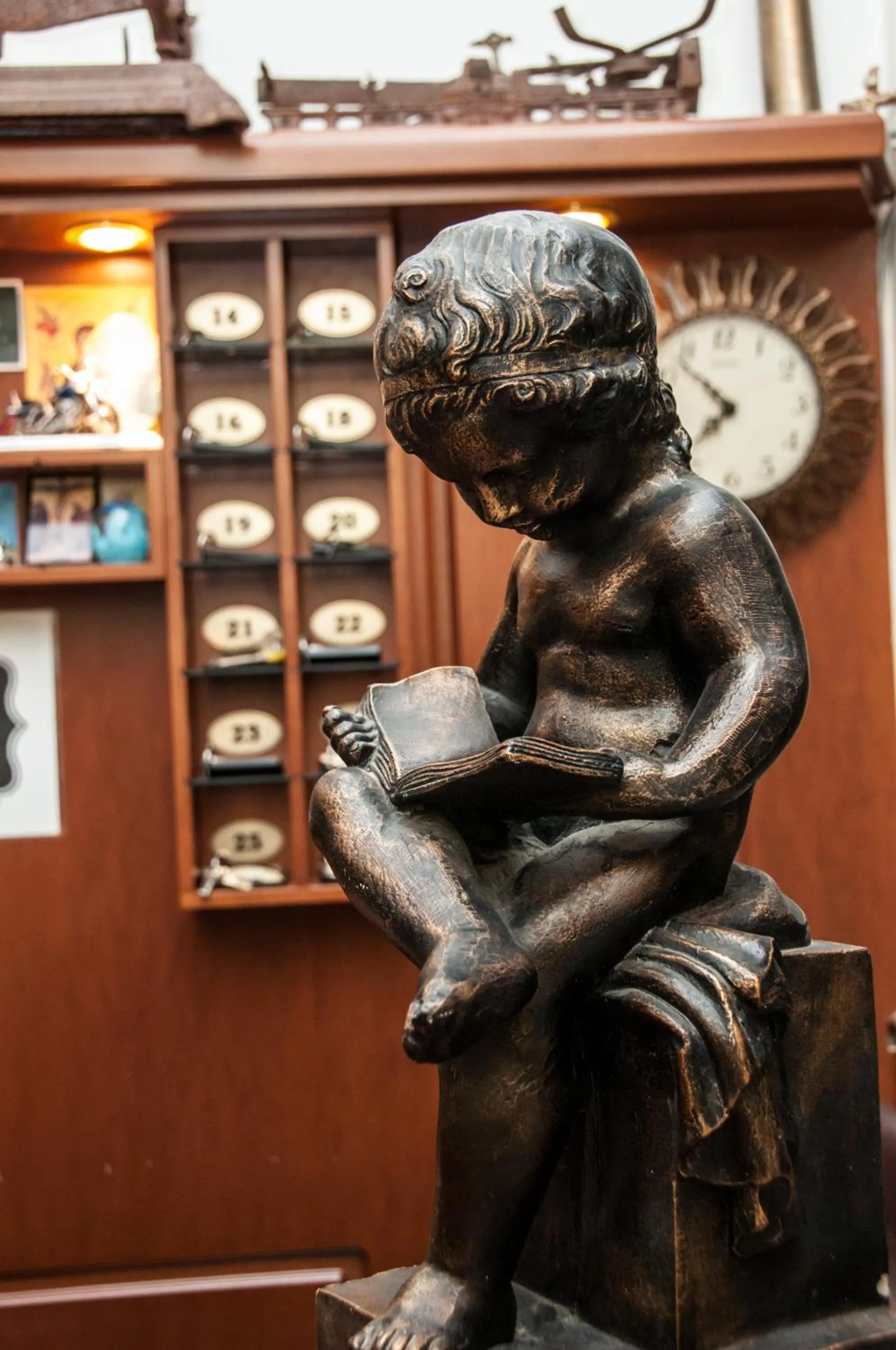 Decorative detail in Aeolic Star Hotel