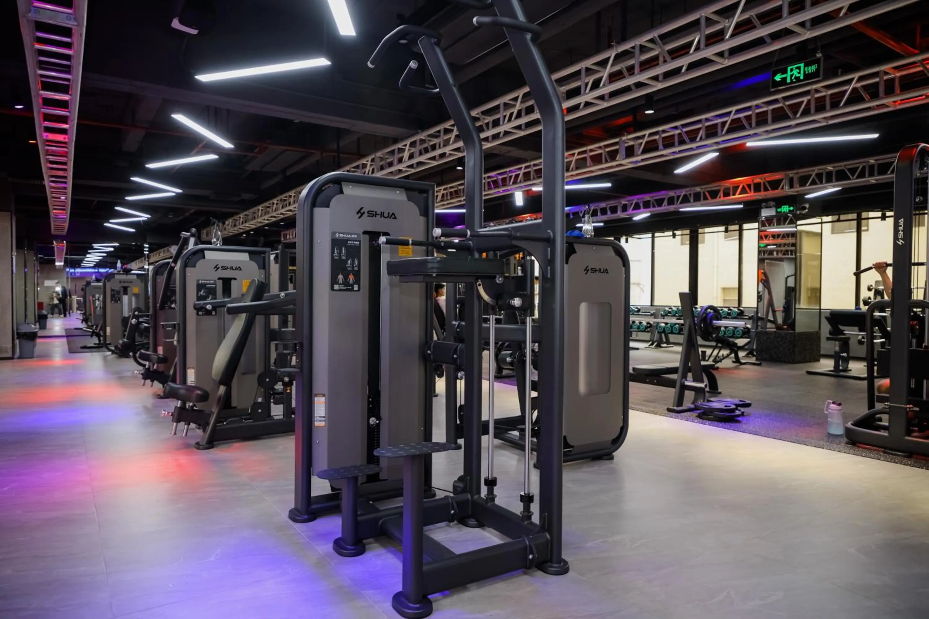 Fitness centre/facilities in Hotel Landmark Canton